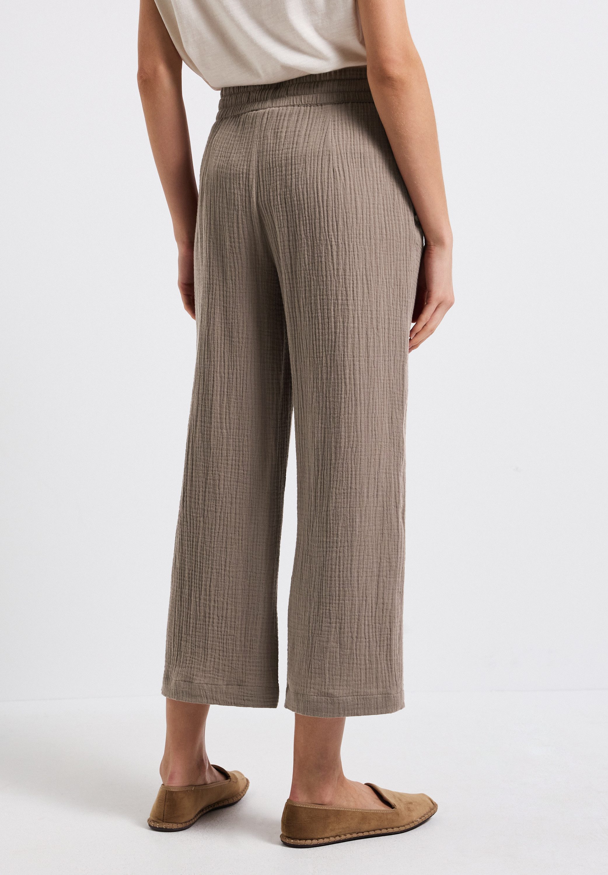 STREET ONE Stoffhose, High Waist günstig online kaufen