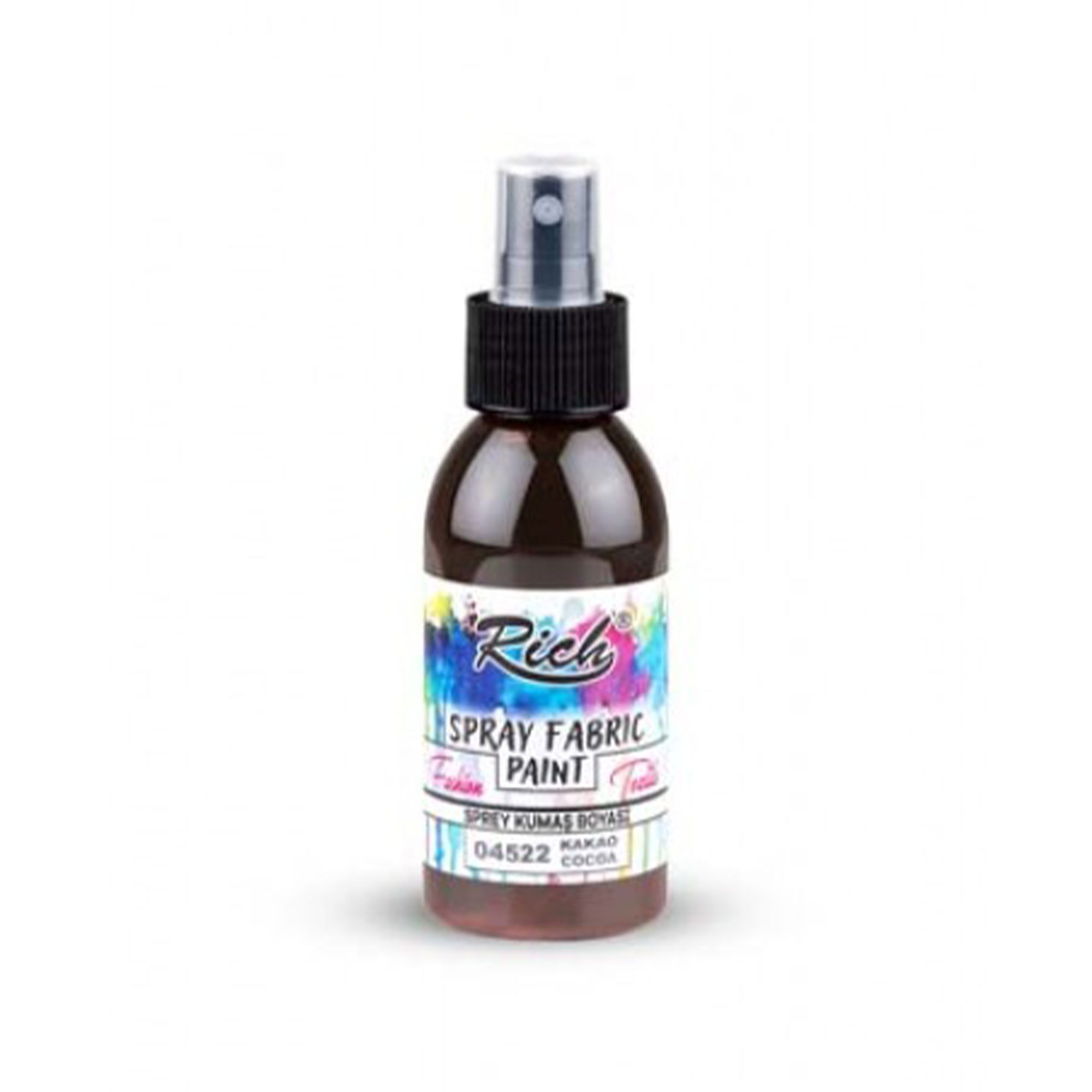 RICH Bastelfarbe Rich Spray Fabric Paint Wasserbasierte Textilfarbe 60ml - 25 Farben