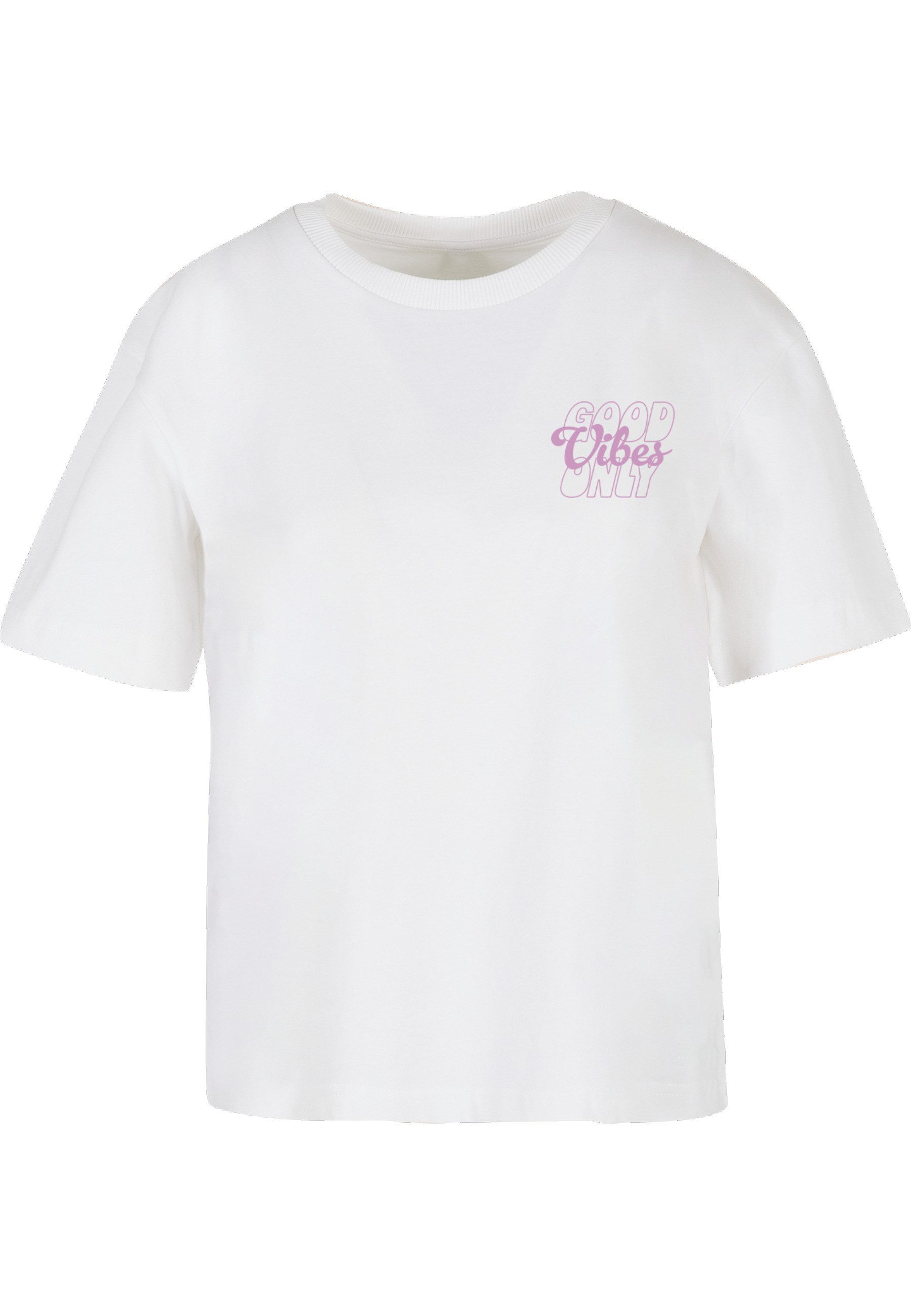 T-Shirt Miss Tee Good Vibes Wording Tee