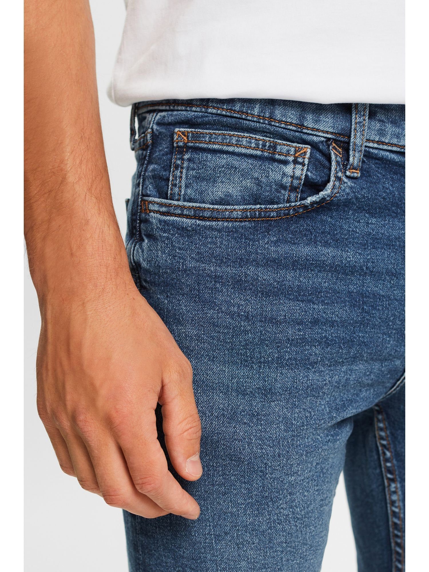 Skinny-fit-Jeans Jeans mittlerer mit Esprit Skinny Bundhöhe