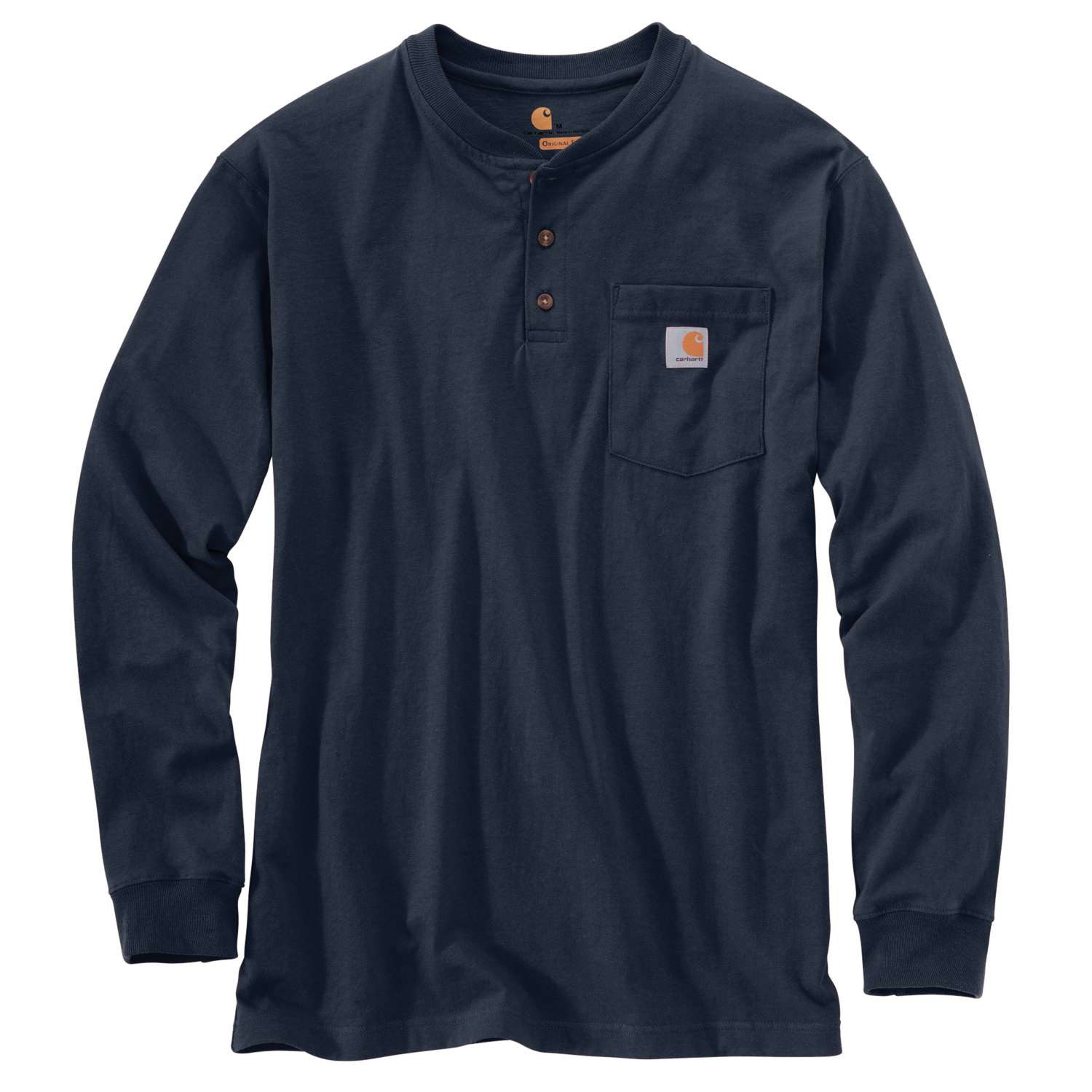 Carhartt Longsleeve WORKWEAR POCKET HENLEY Loose Fit