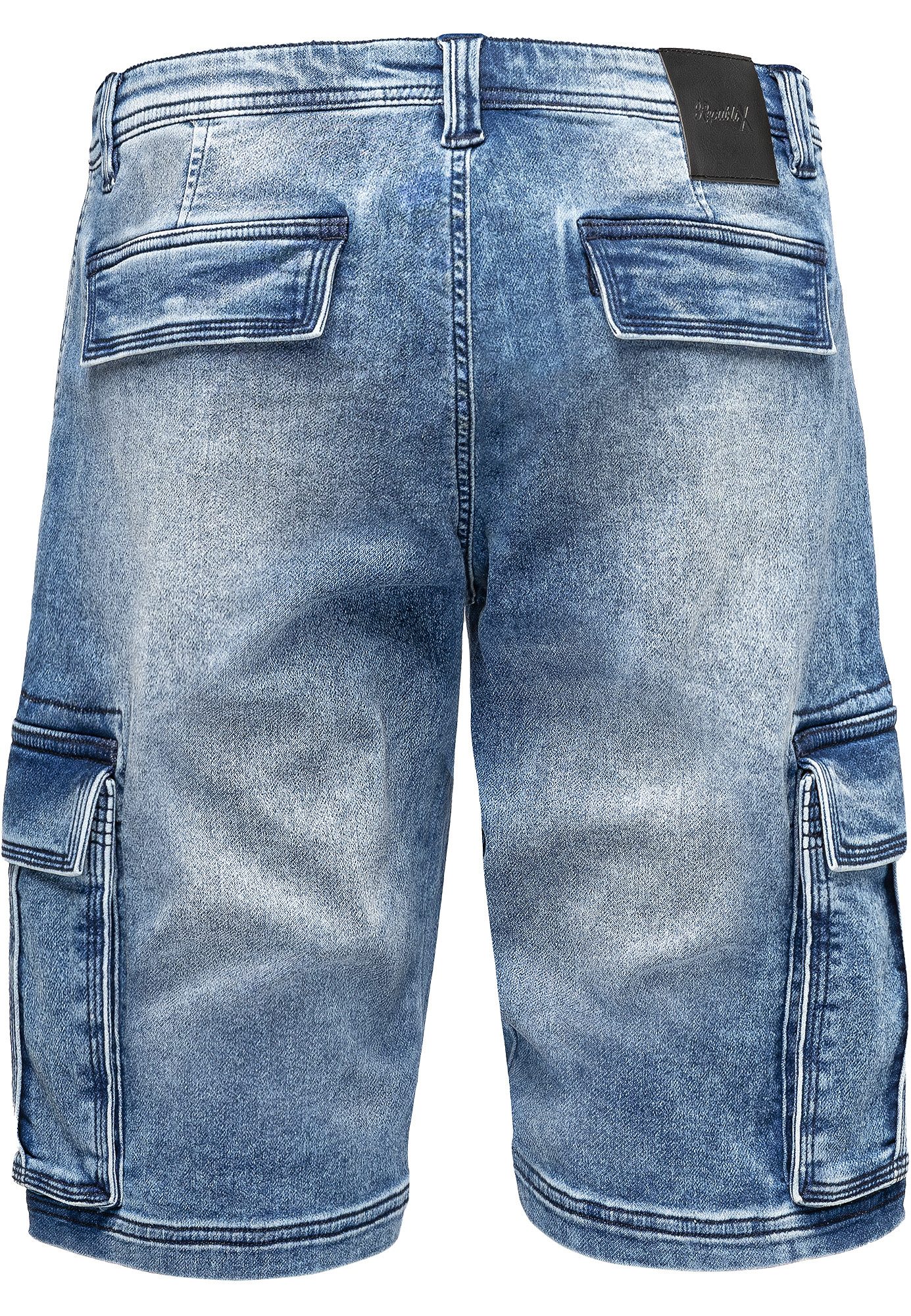 REPUBLIX Cargoshorts JAXON Herren Bermuda Jeans Short Hose Regular Fit günstig online kaufen