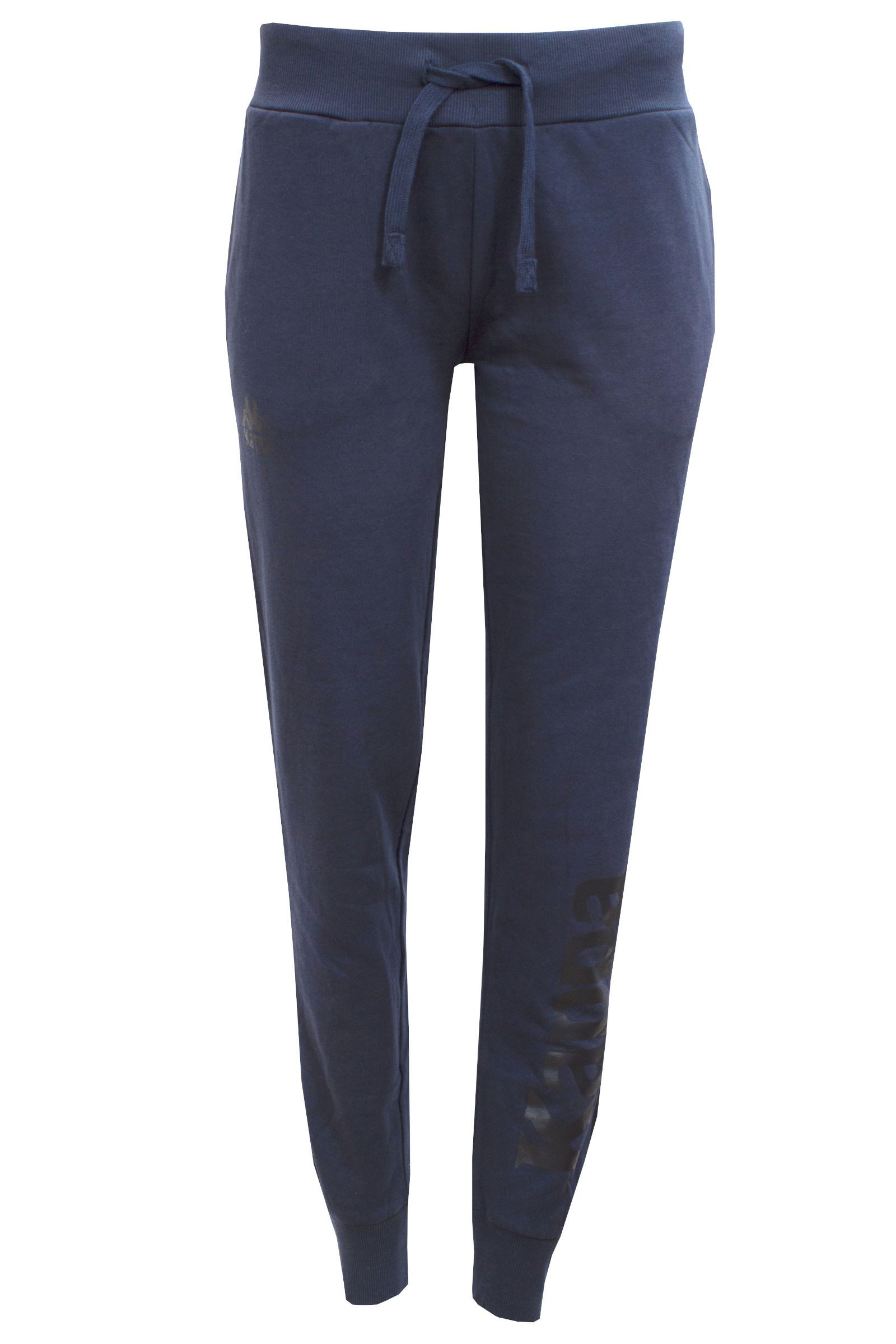 Jogginghose Kappa Damen Sweathose Sporthose Jogginghose Navy L