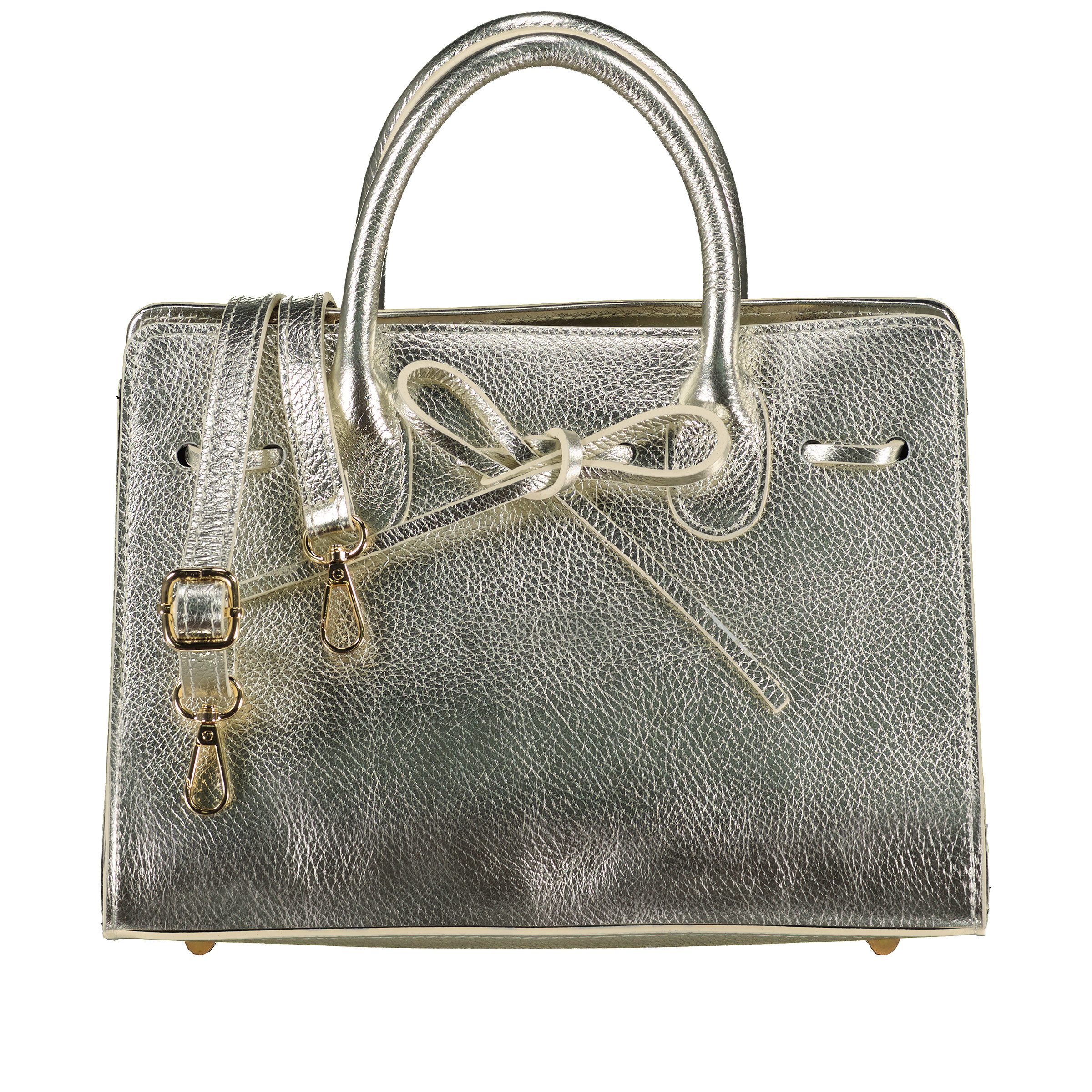 Handtasche Metallic