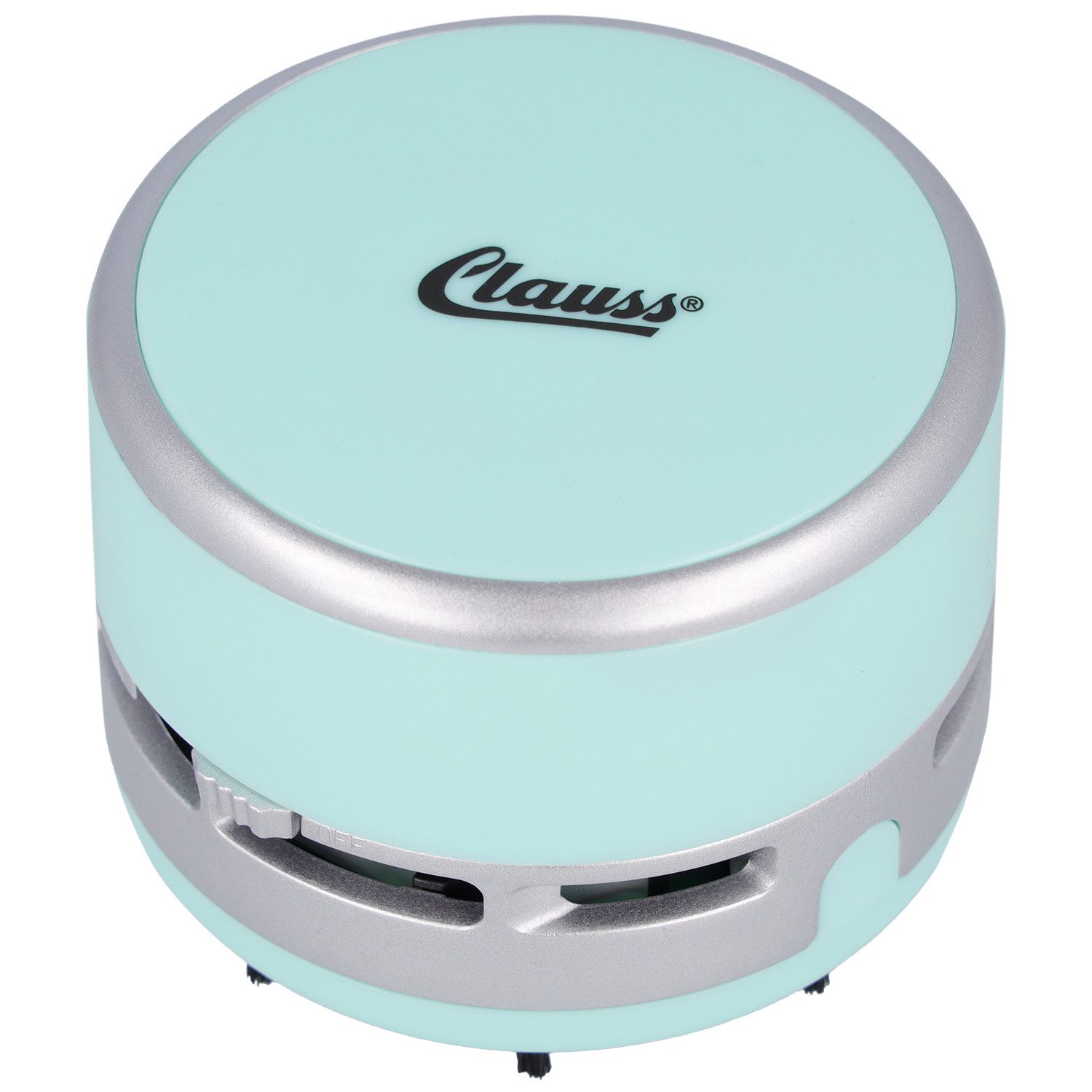 CLAUSS Akku-Handstaubsauger 2Clean Tischstaubsauger Mint, Mini Staubsauger Büro Gadget, Ideal für Büro, Haushalt oder Auto