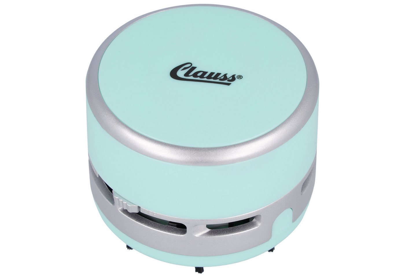 CLAUSS Akku-Handstaubsauger 2Clean Tischstaubsauger Mint, Mini Staubsauger Büro Gadget, Ideal für Büro, Haushalt oder Auto
