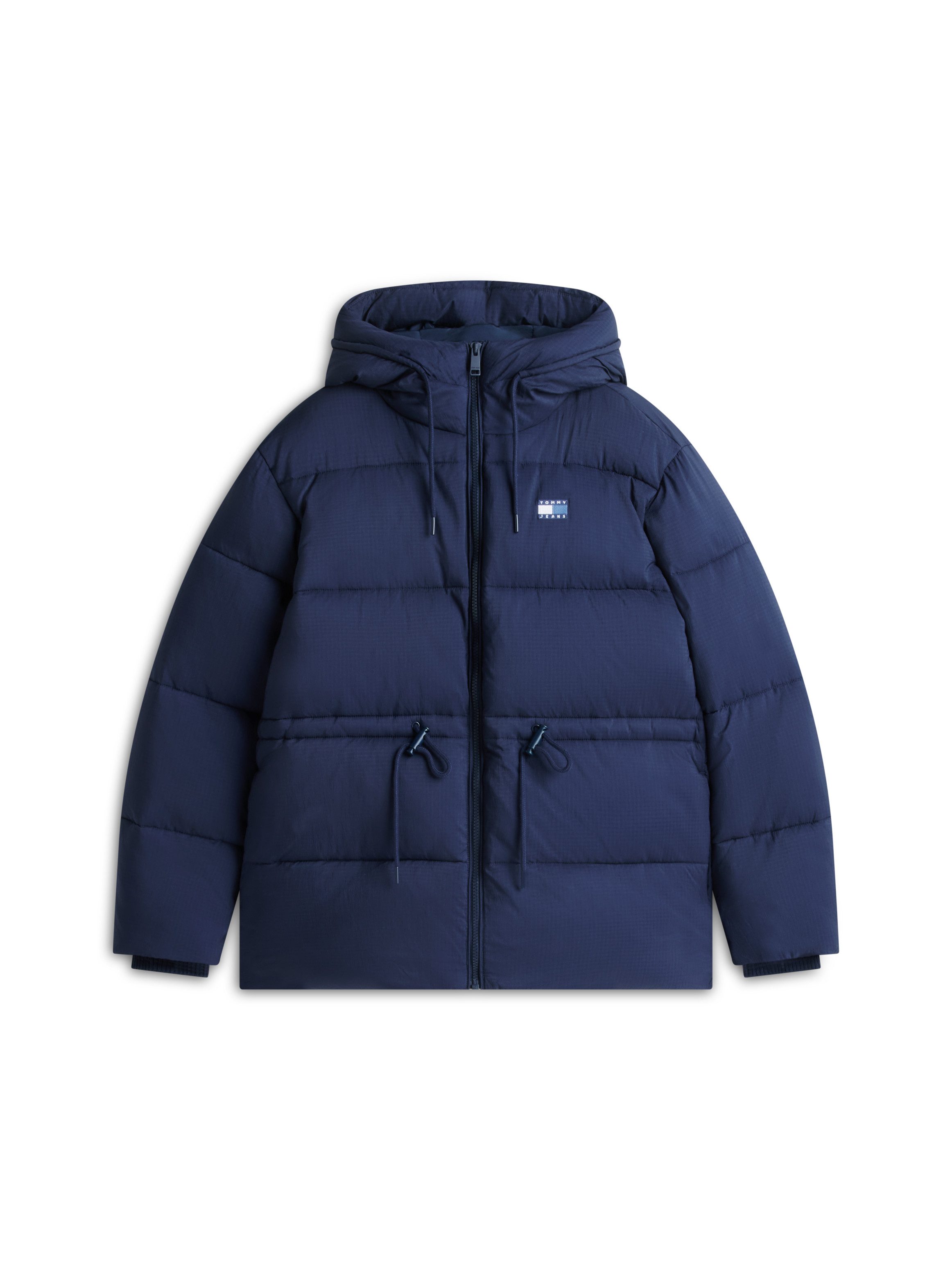 Tommy Jeans Steppjacke TJW HOODED MIDI PUFFER JACKET Kunstfaser – Bild 5 von 5
