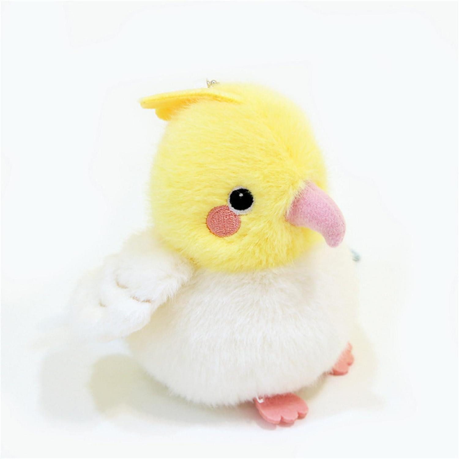 LuxusKollektion Plüschanhänger Plüschvogel Stofftier Schlüsselanhänger 12cm Geschenk B
