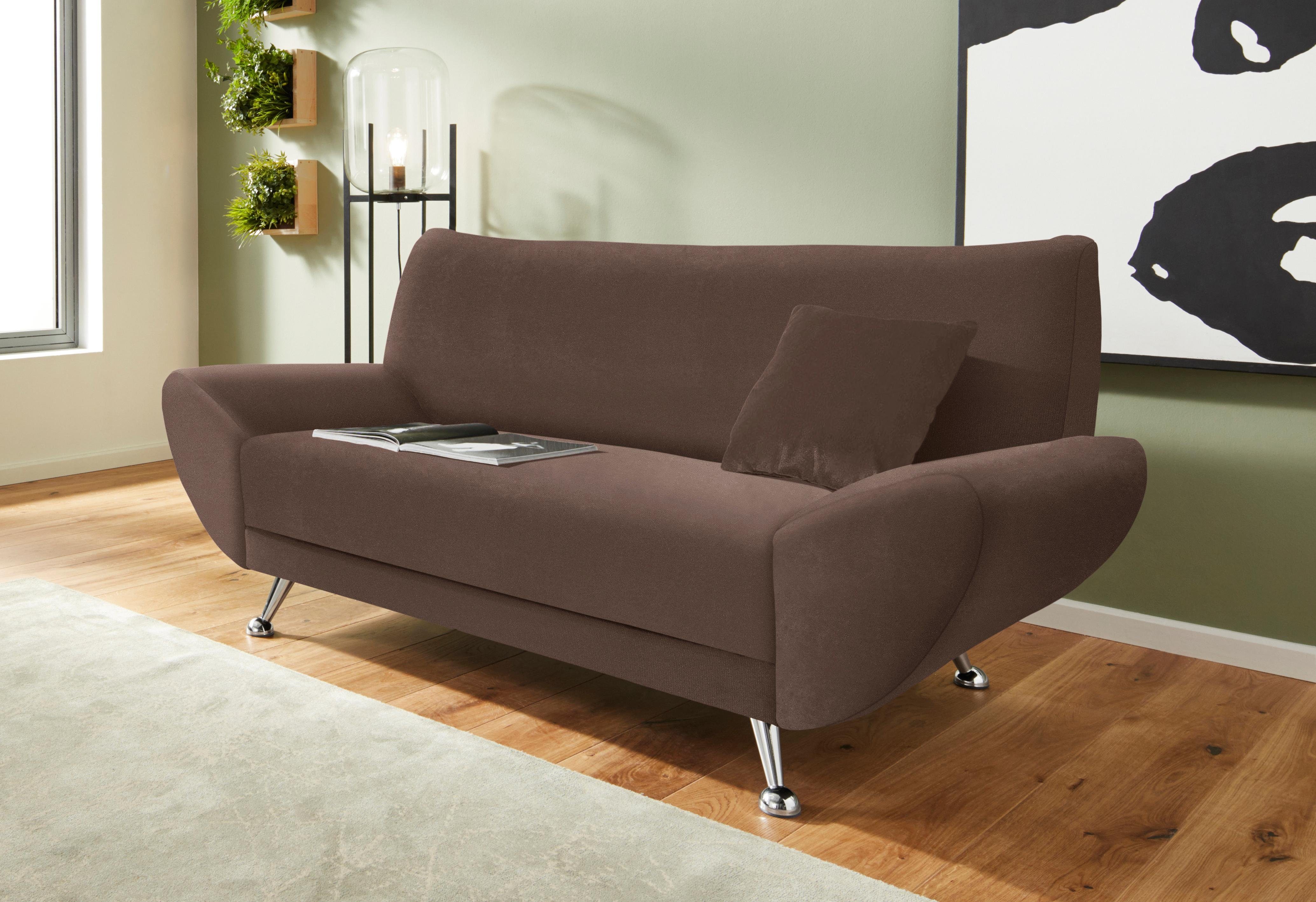 INOSIGN 2-Sitzer "Saltare, elegant und komfortabel, toller Designfuß" günstig online kaufen