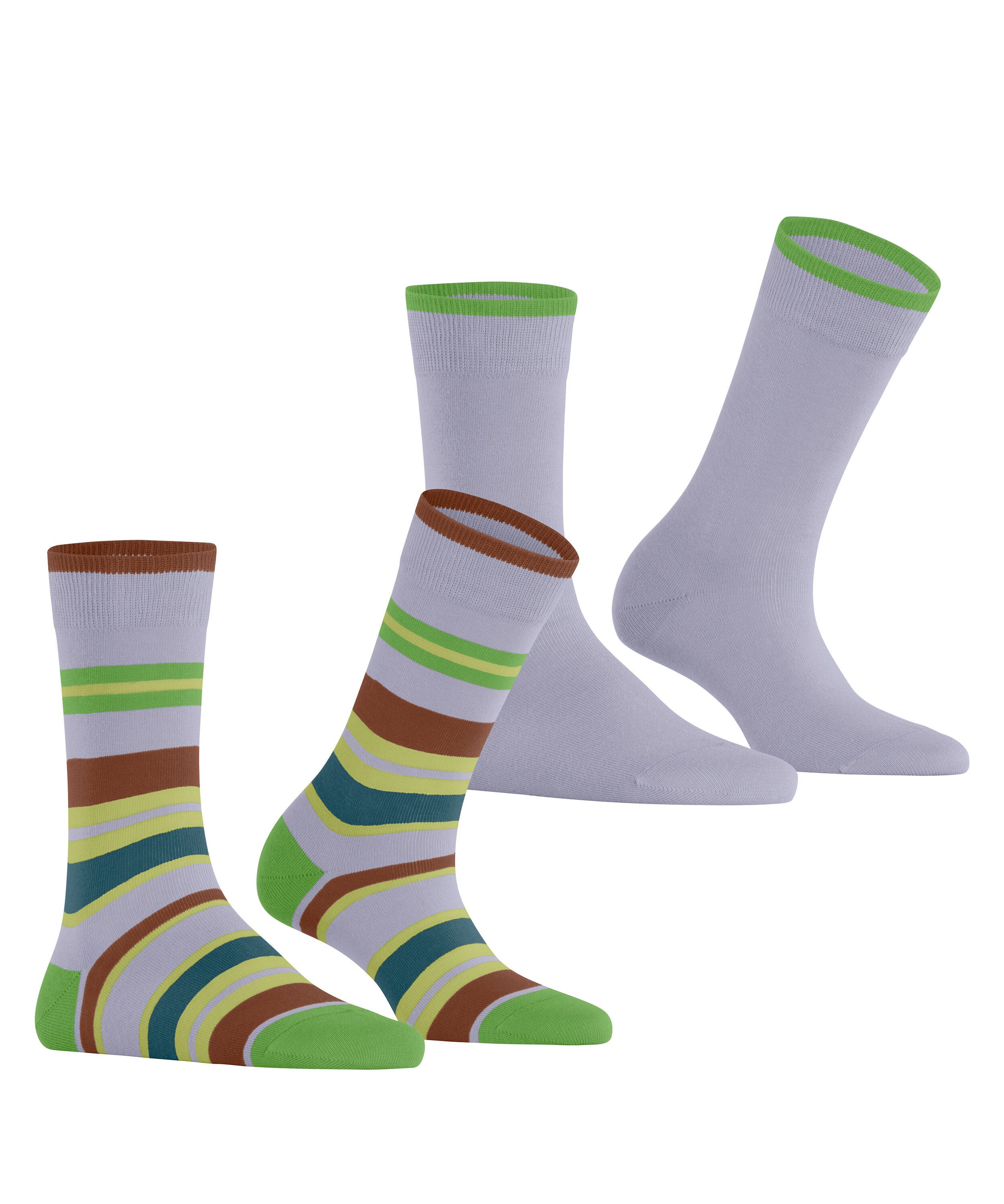 Esprit Socken Retro Stripe 2-Pack Socken (2-Paar)