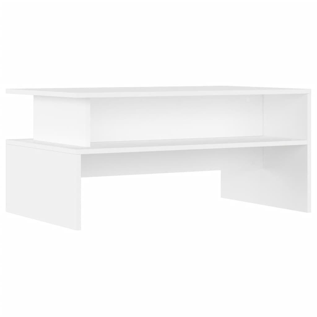 vidaXL Couchtisch Couchtisch Weiß 90x55x42,5 cm günstig online kaufen