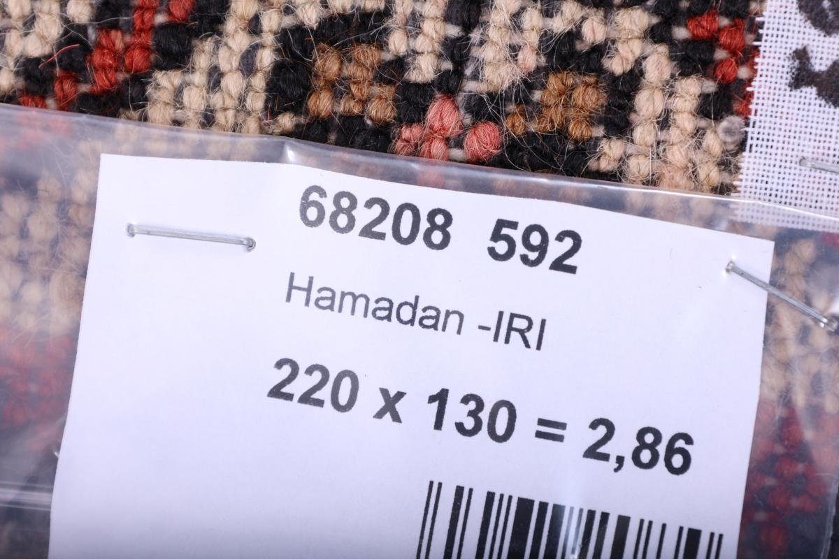 Höhe: Handgeknüpfter Hamadan mm 131x219 rechteckig, 12 Trading, Nain Orientteppich, Hosseinabad Orientteppich
