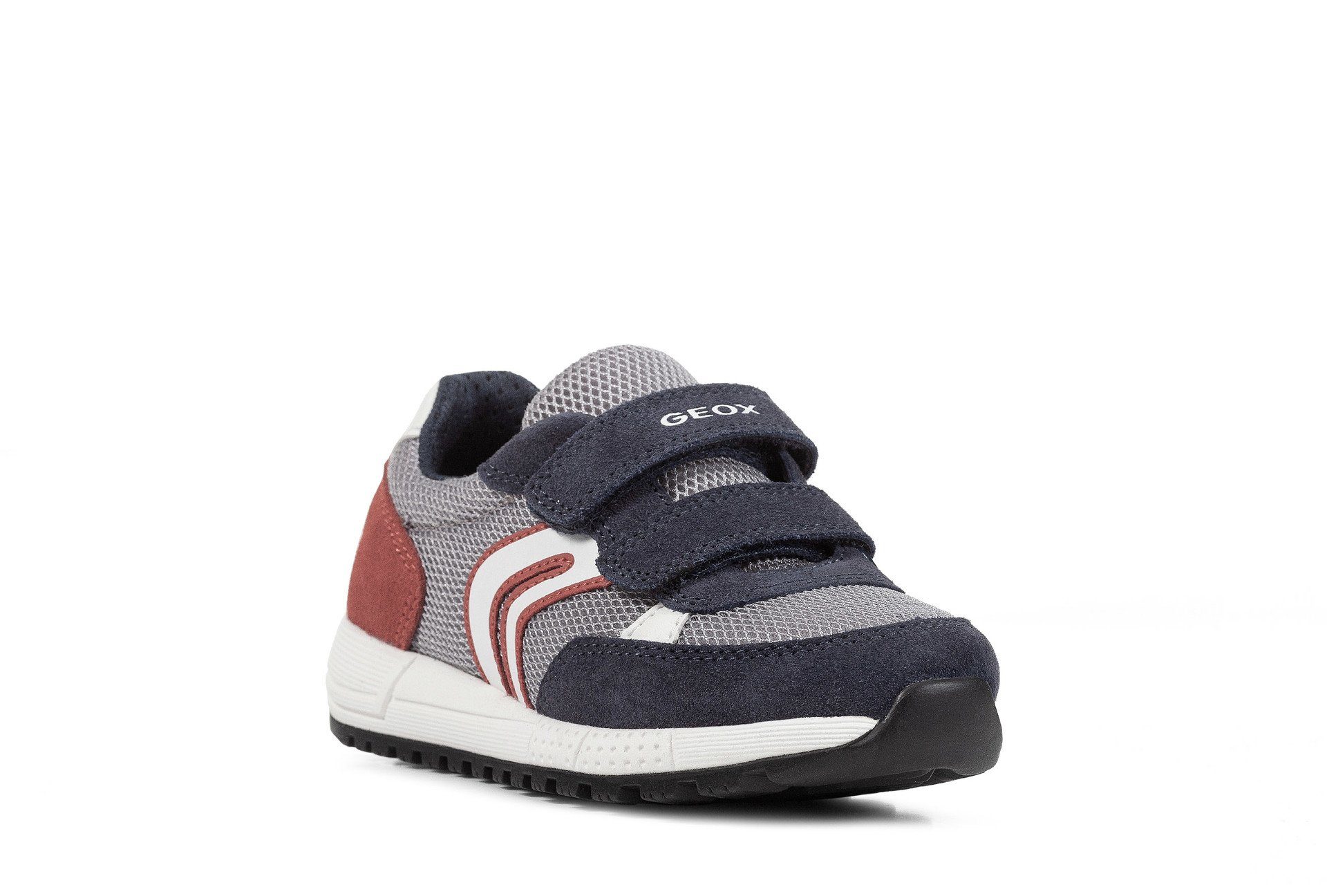 Geox Sneaker Grau (LT GREY/NAVY)