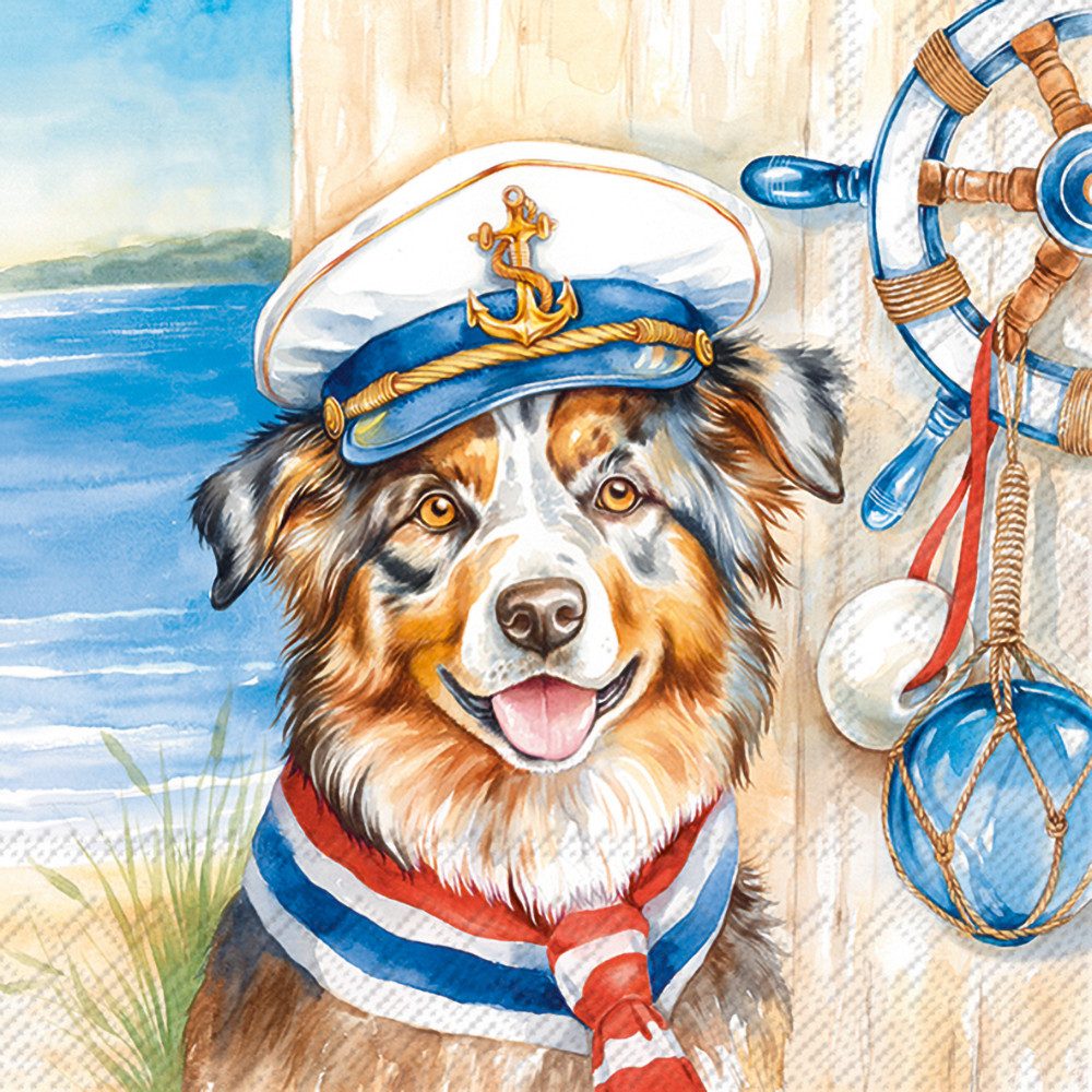 IHR Papierserviette Captain Jack, (20 St), 33x33cm