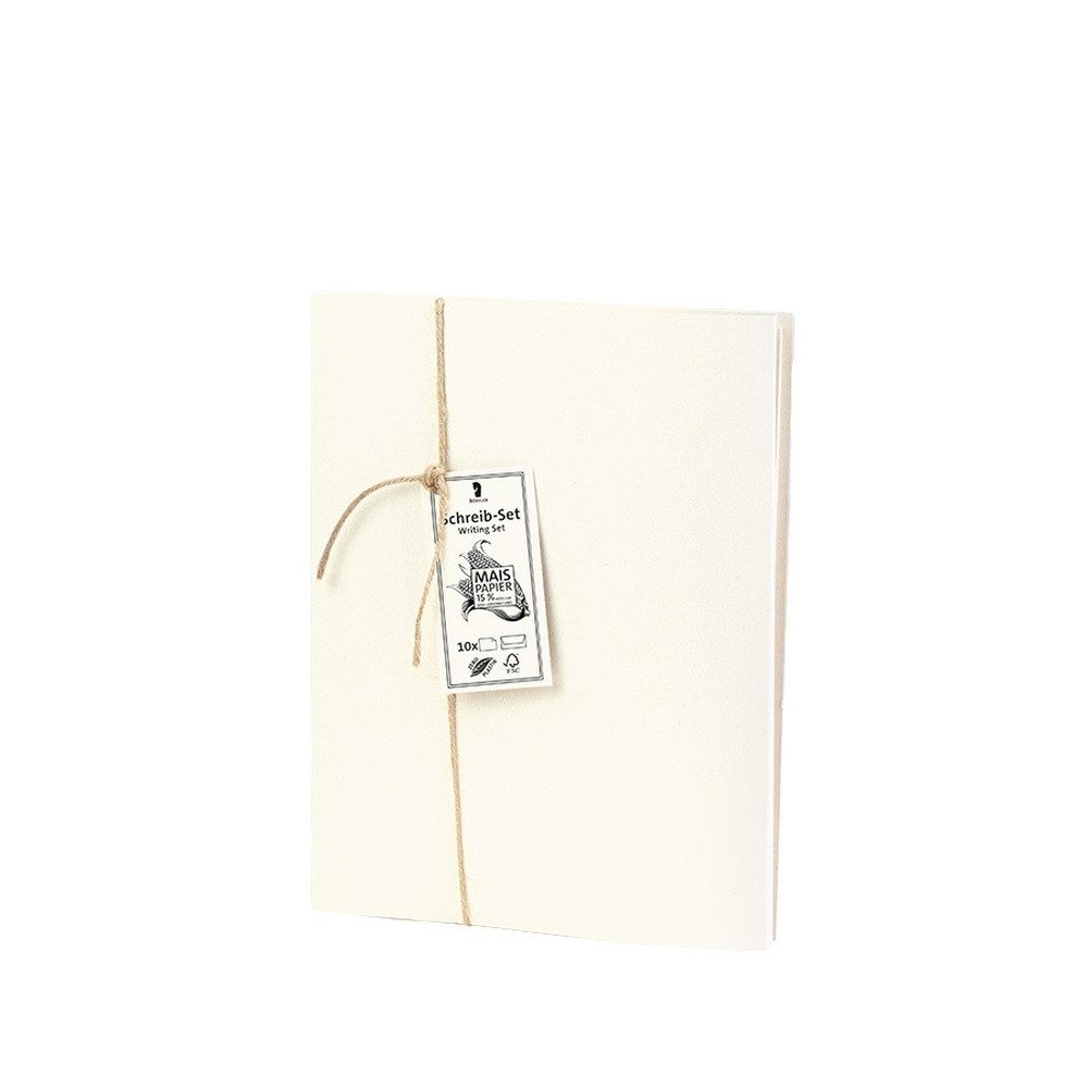 Rössler Briefpapier RÖSSLER Briefpapier Set Terra Mais 10 Blatt/10 Briefumschläge