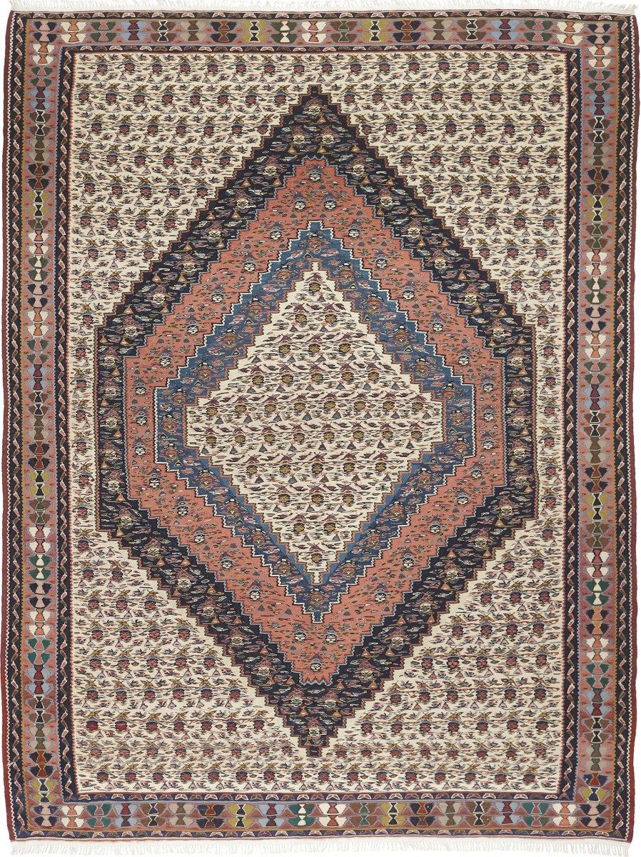 Carpet Avenue Teppich Kelim Kurdi 294x221, Rechteck, Höhe: 4 mm