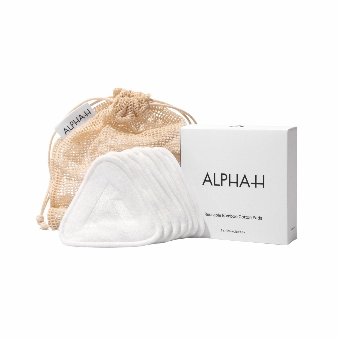 Alpha-H Gesichtsreinigungstuch Alpha-H, Wiederverwendbare Bambuspads
