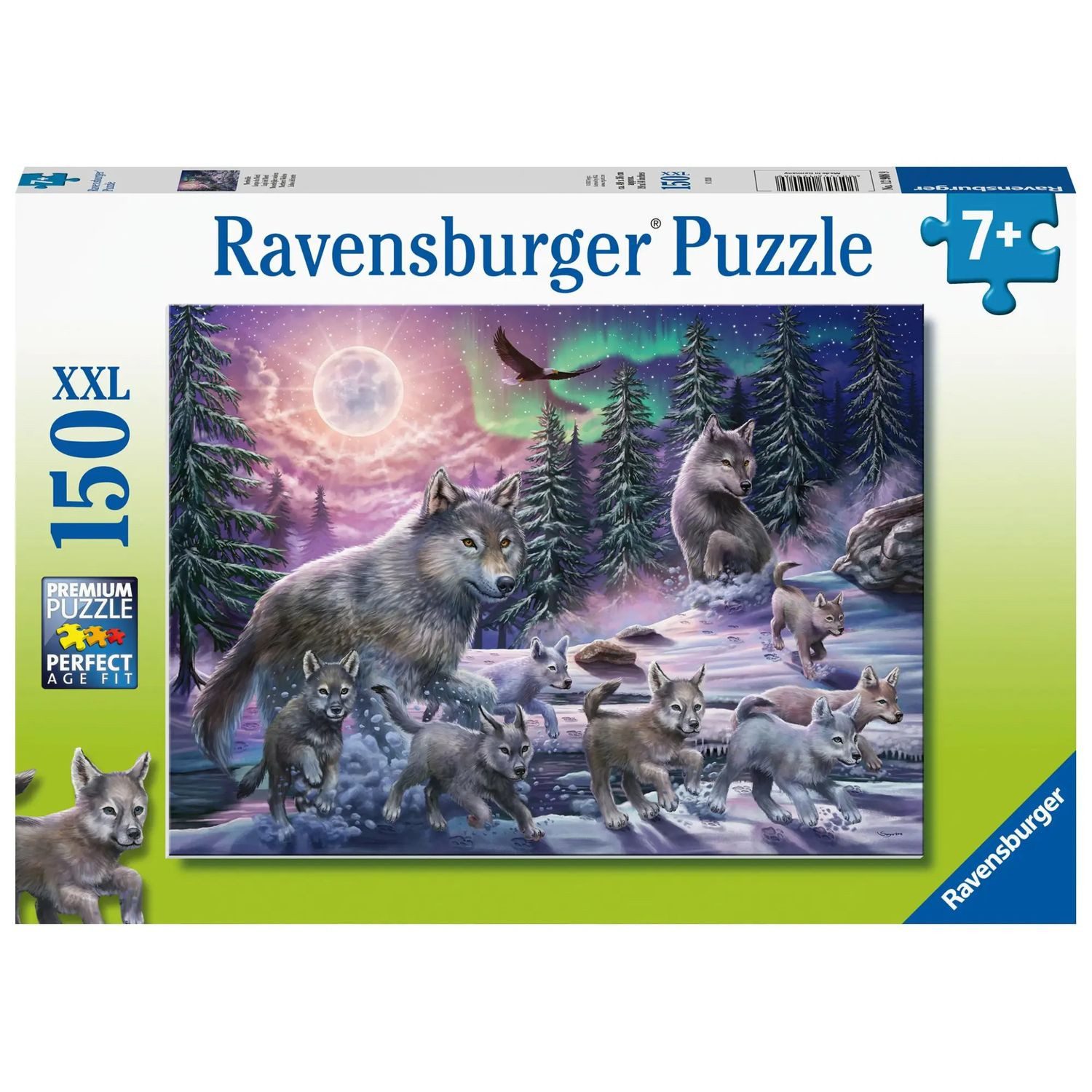 Ravensburger Puzzle Nordwölfe. Puzzle 150 Teile XXL, 150 Puzzleteile