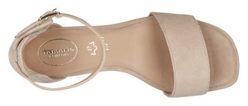 Tamaris COMFORT Sandalette, Sommerschuh, Sandale, Blockabsatz,mit verstellbaren Fesselriemchen