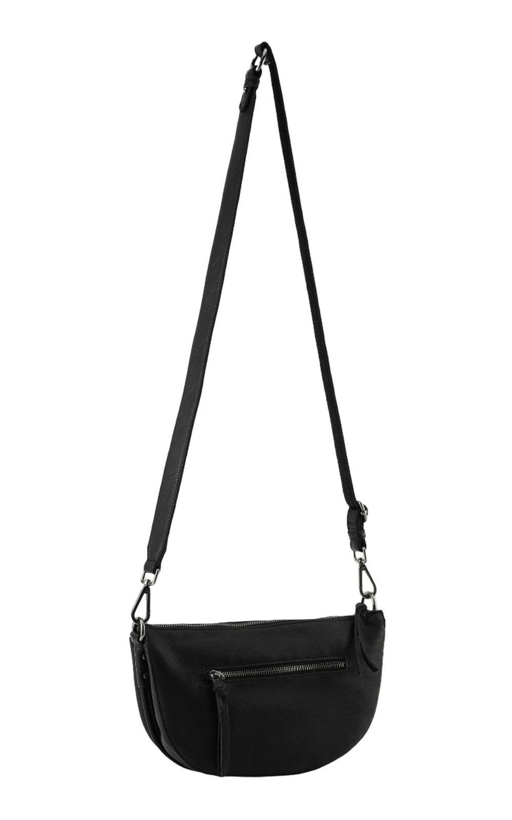 FREDsBRUDER Umhängetasche Halfmoon Bag, aus echtem Rindsleder