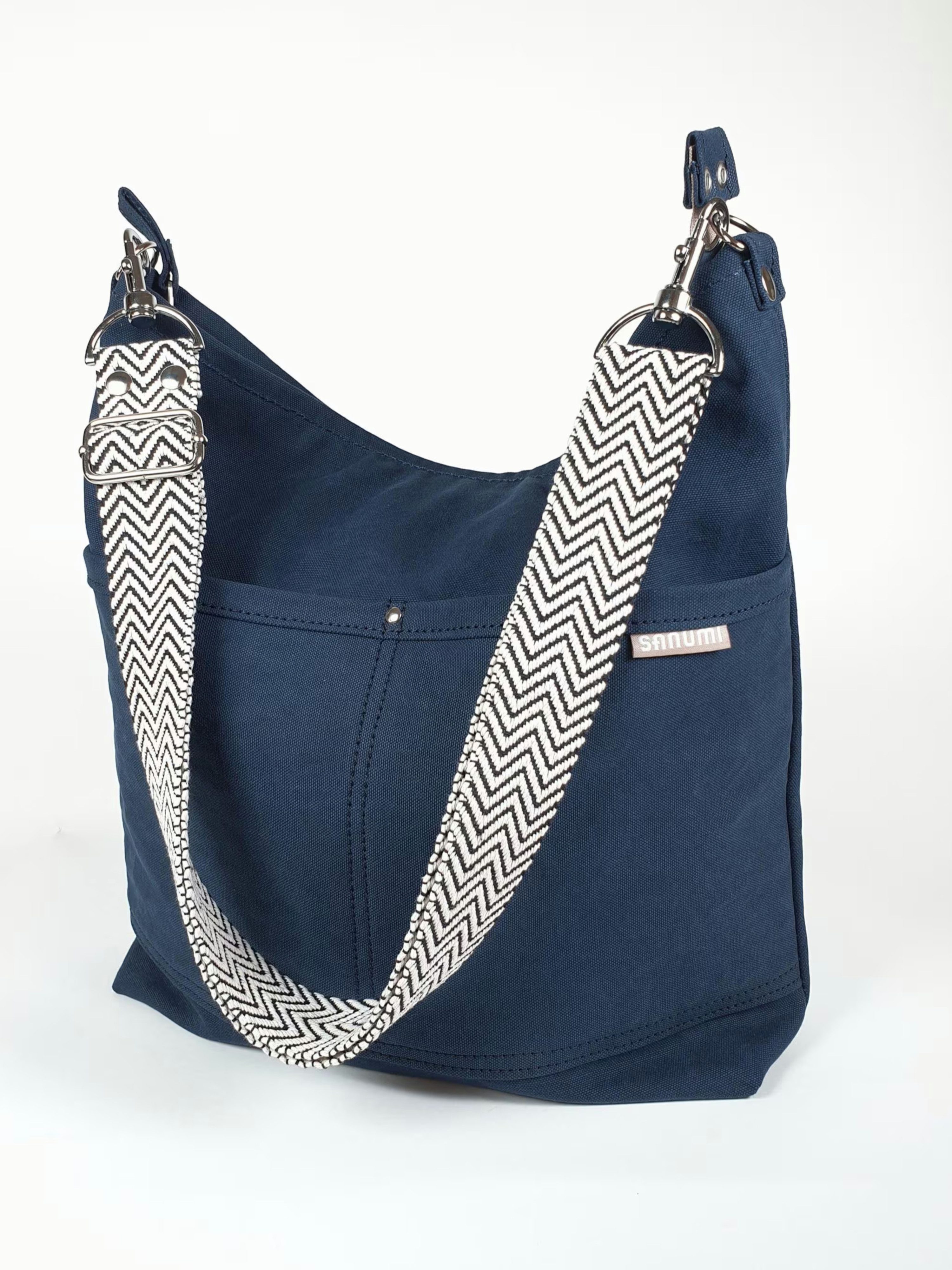 Umhängetasche Canvas Hobobag