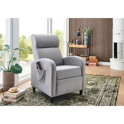 ATLANTIC home collection TV-Sessel Tom, mit Relax- und Schlaffunktion