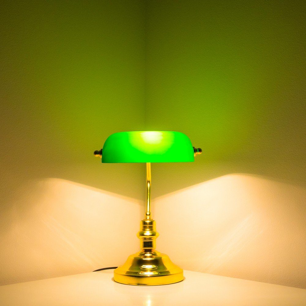 Leseleuchte Tischlampe Lampe Tischleuchte Schreibtischlampe Leuchte Messing hofstein Design