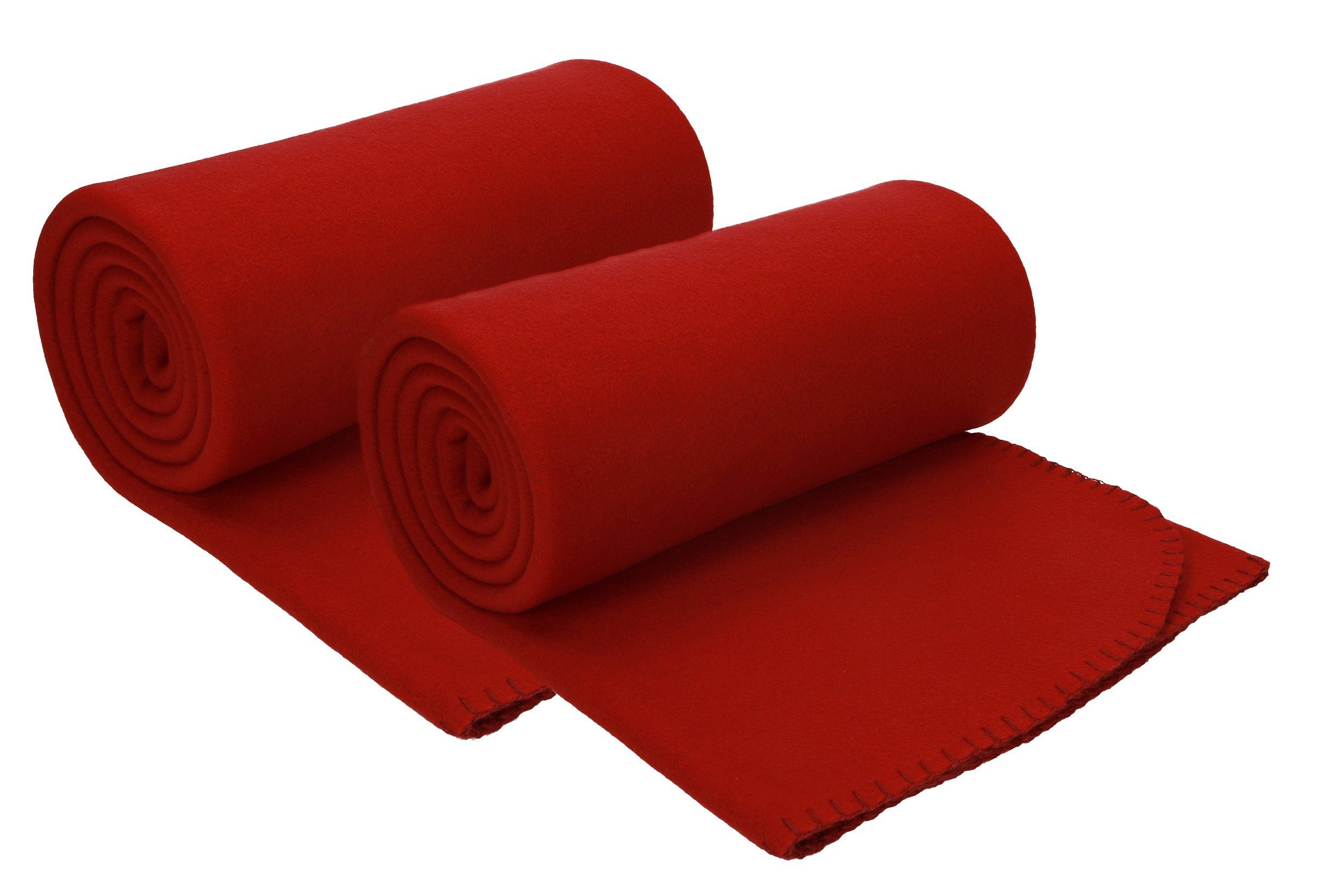 Wohndecke 2 Stück Fleecedecken Kuscheldecken Größe 130x170 cm, Betz günstig online kaufen