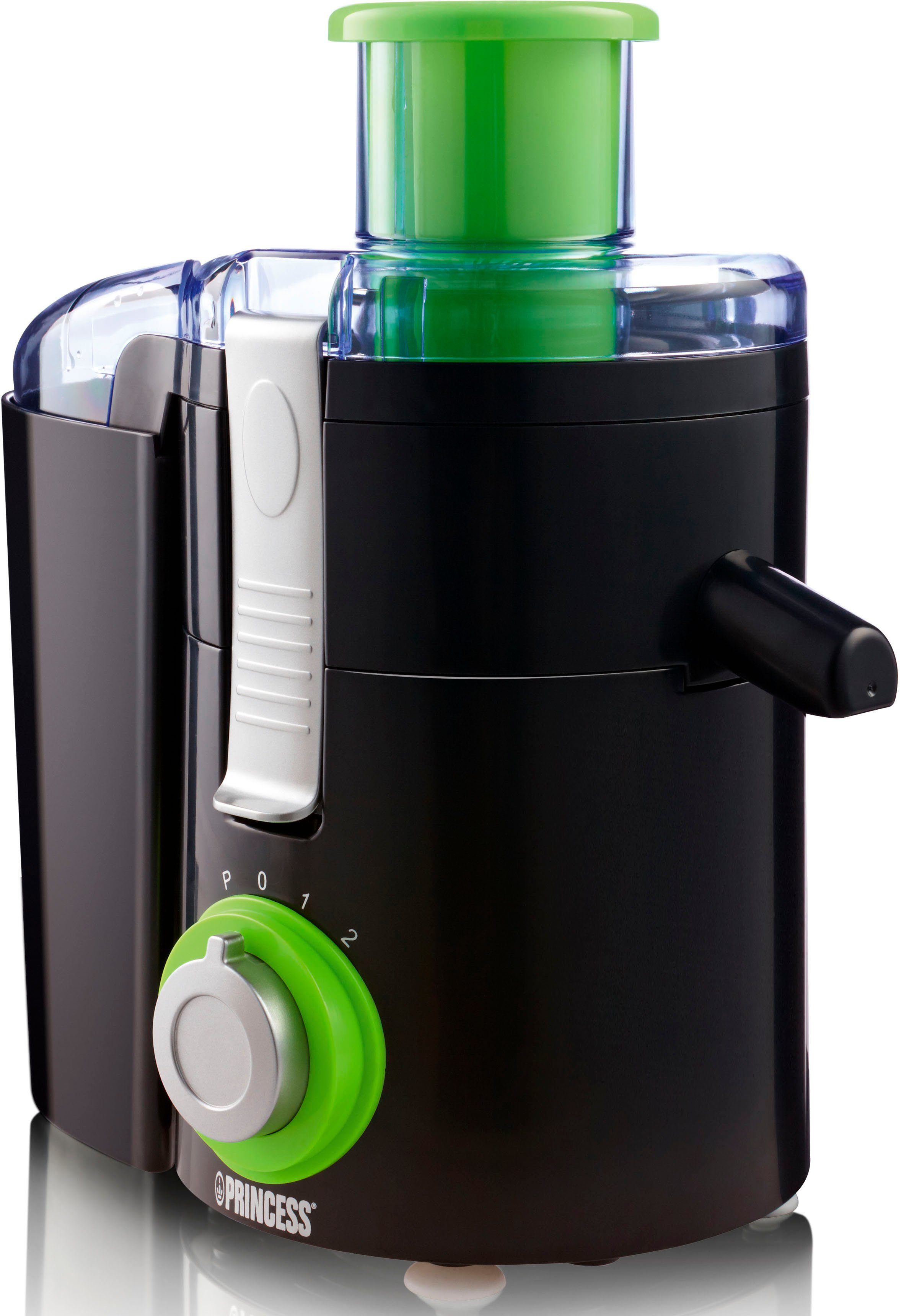PRINCESS Entsafter 202040, 250 W, Kunststoff, Schwarz