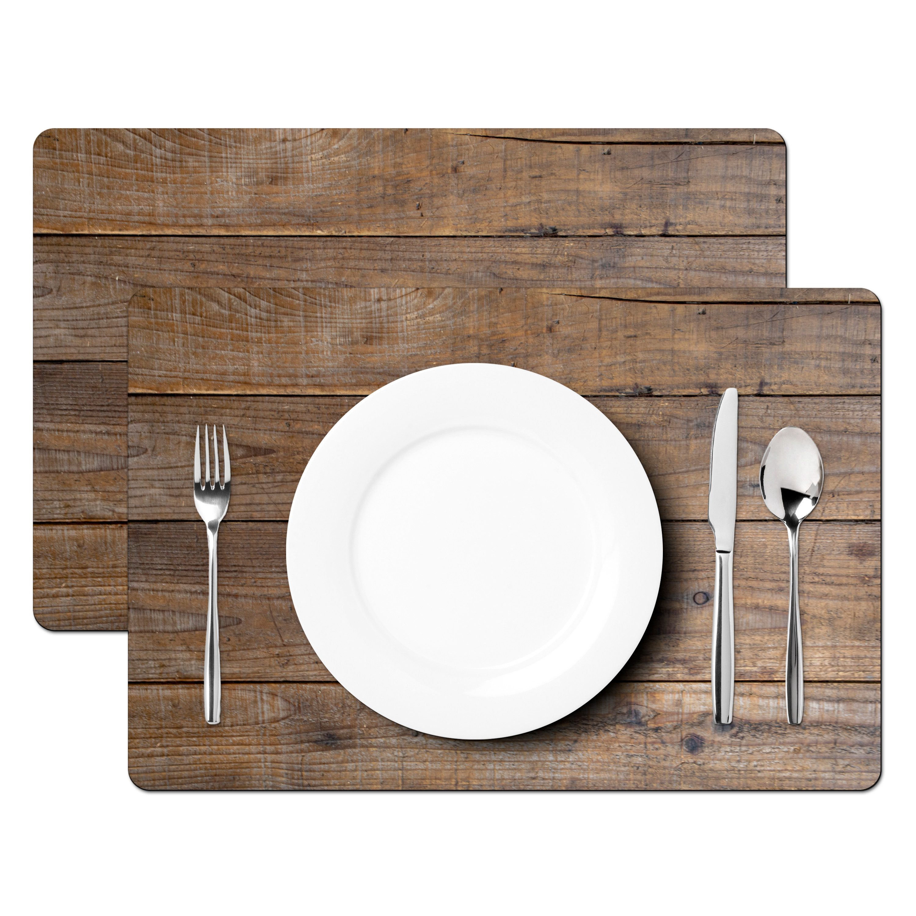 MuchoWow Platzset Holzbretter mit einer besonderen günstig online kaufen