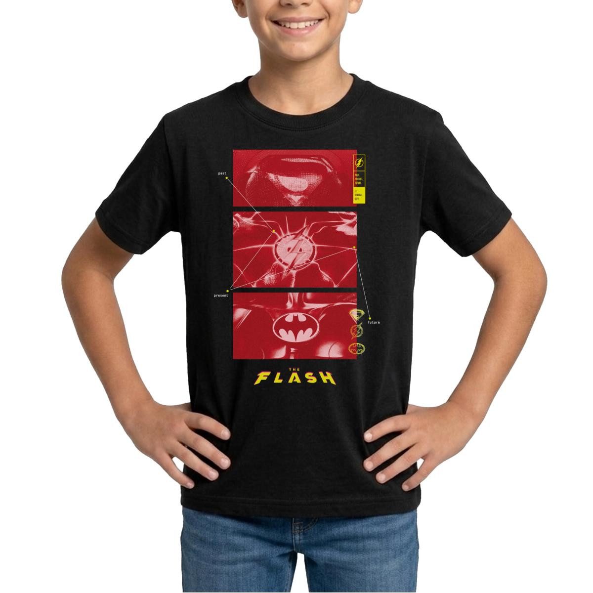 T-Shirt The Flash Anzüge Supergirl Flash Batman Mit Logos Teenager T-Shirt