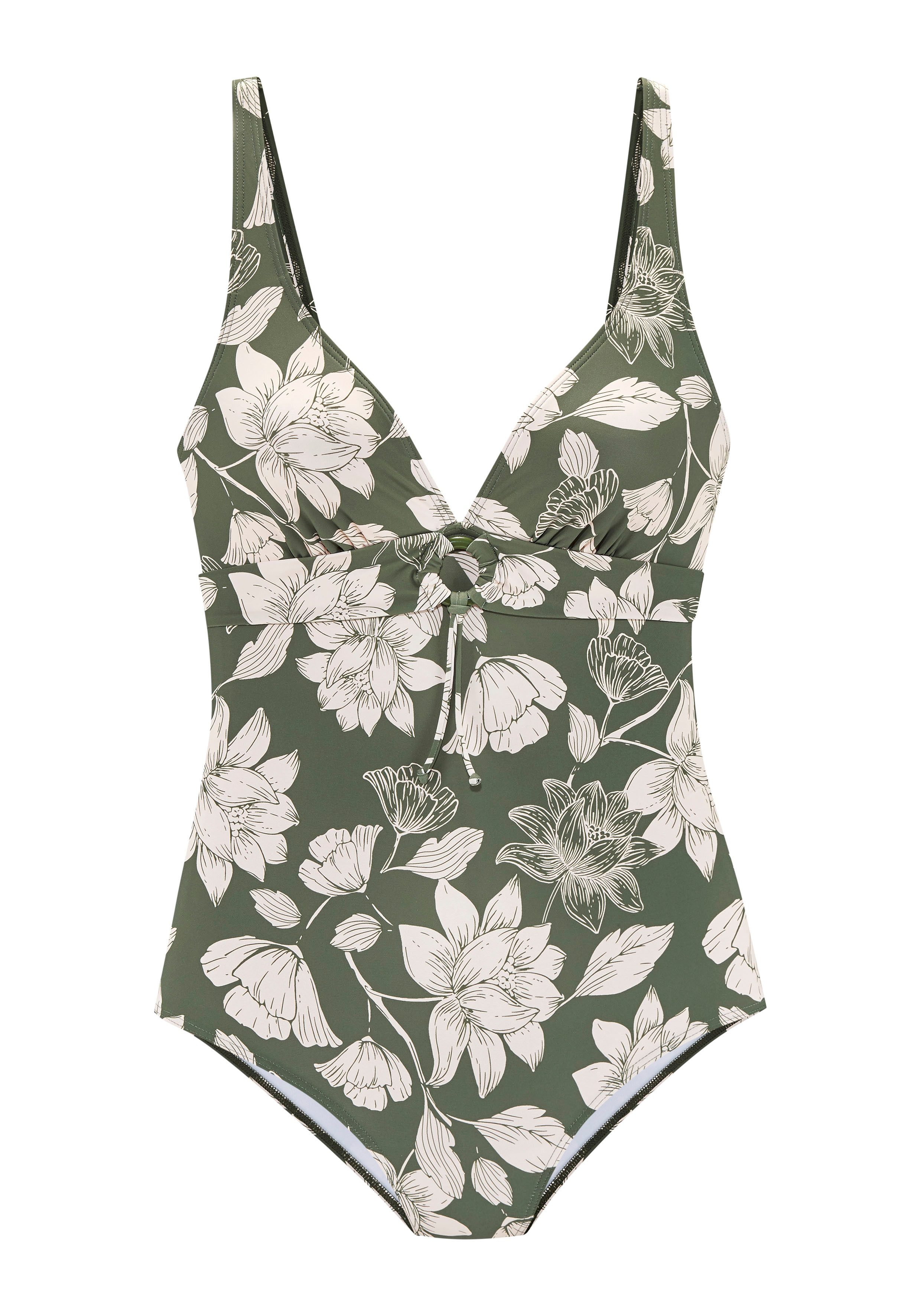 s.Oliver Badeanzug Lady mit floralem Design günstig online kaufen