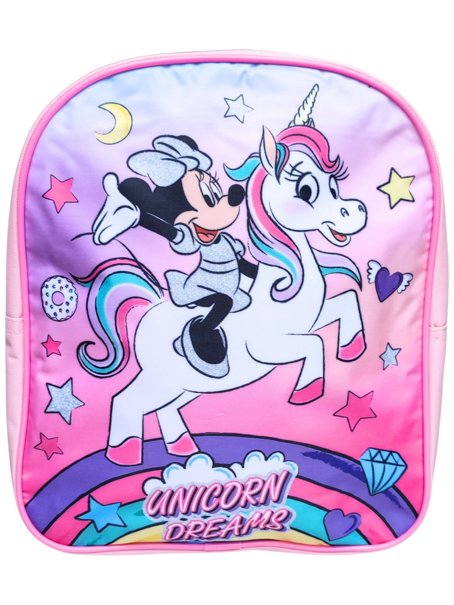 Disney Minnie Mouse Kindergartentasche UNICORN DREAMS, Kinderrucksack 30 cm