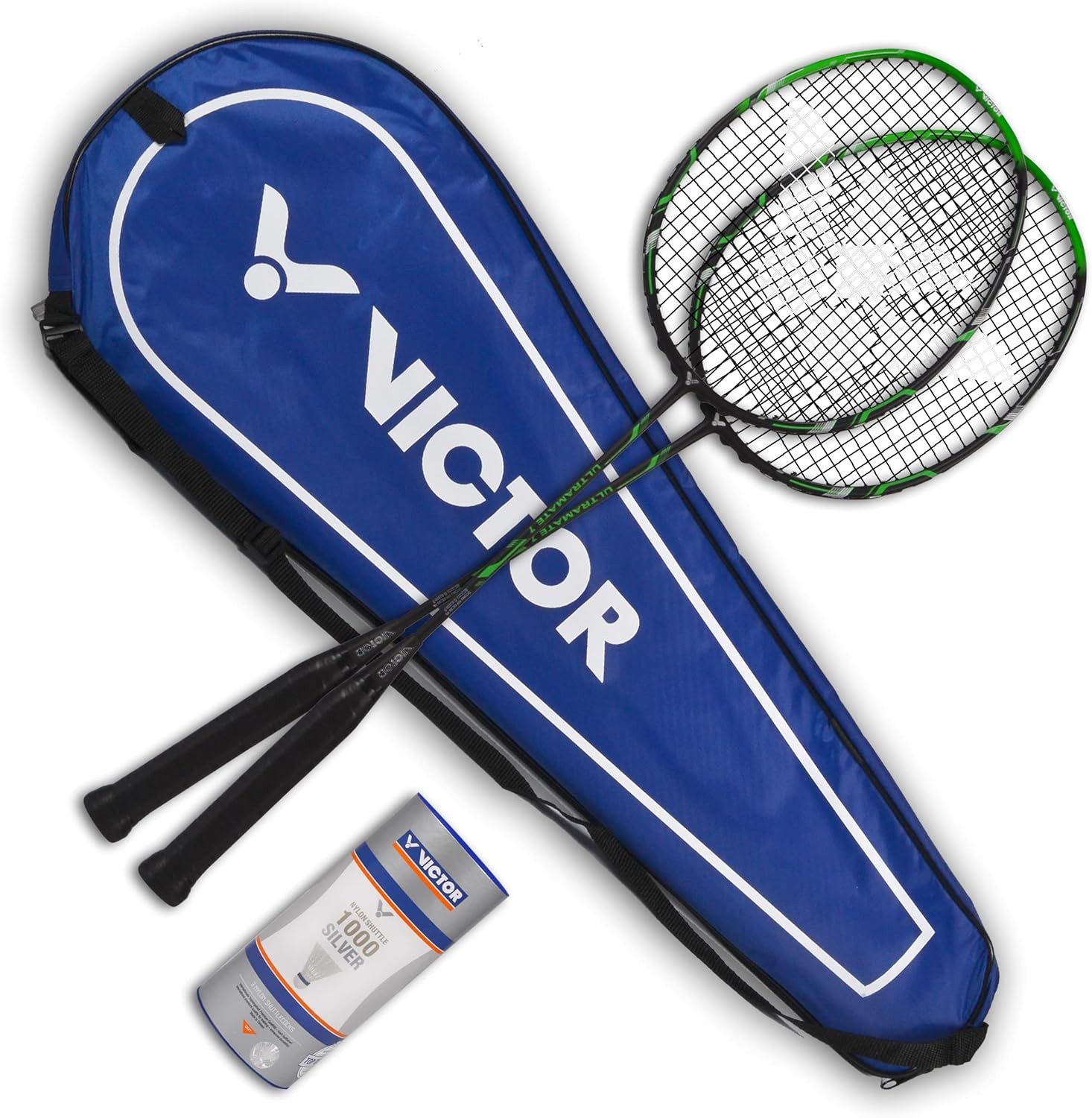 VICTOR Badmintonschläger Badminton Set Ultramate 7