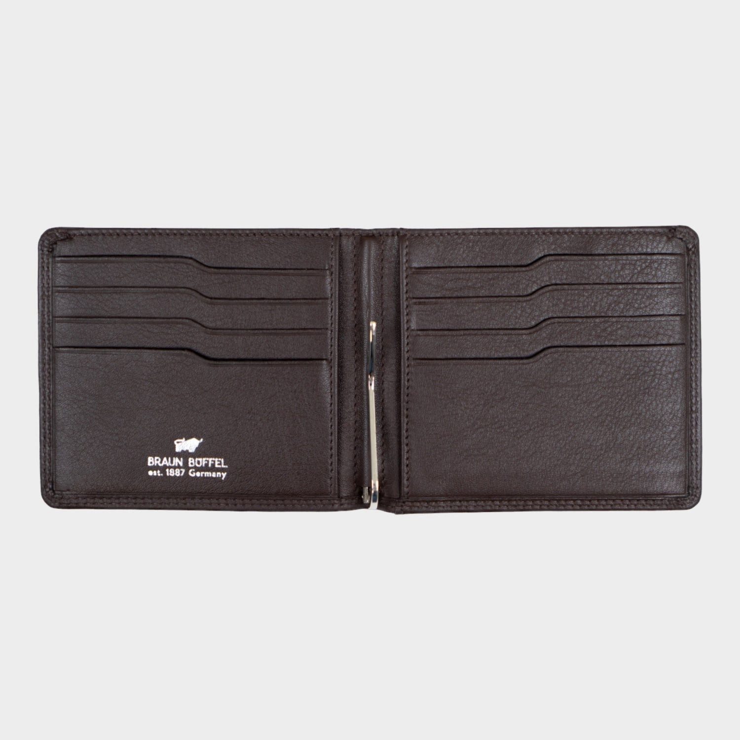 Braun Büffel Geldbörse GOLF RFID Dollarclip 8CS braun