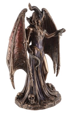 Vogler direct Gmbh Dekofigur Lilith die erste Frau Adams - by Veronese, von Hand bronziert und coloriert, LxBxH: ca. 18x11x23cm