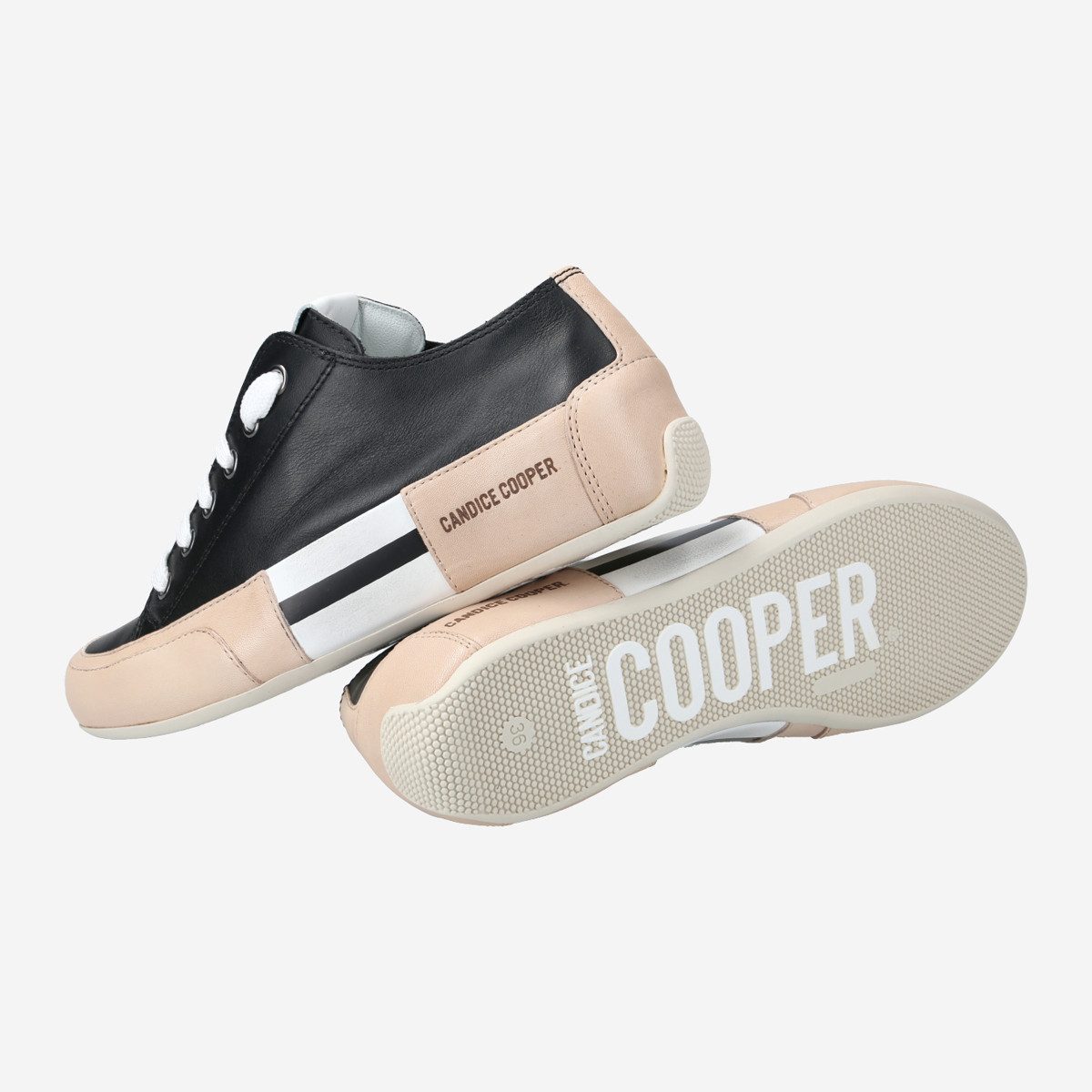 Candice Cooper Candice Cooper ROCK PATCH S, Sneaker, Schwarz, Damen Sneaker