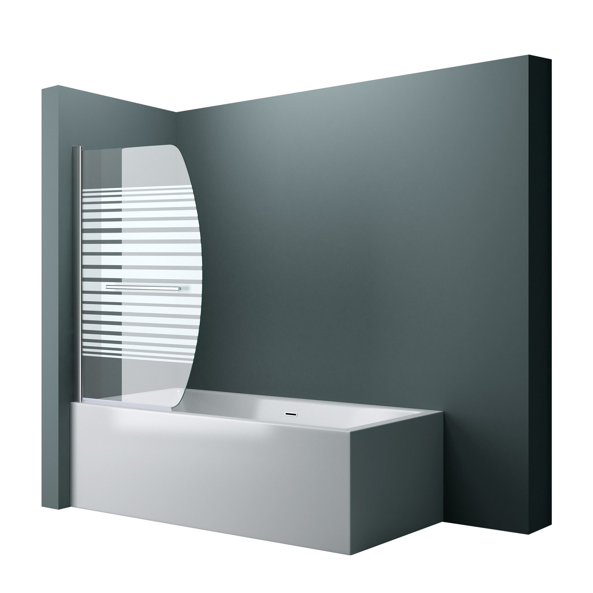 doporro Badewannenaufsatz Badewannenaufsatz Duschwand für Badewanne inkl. H günstig online kaufen