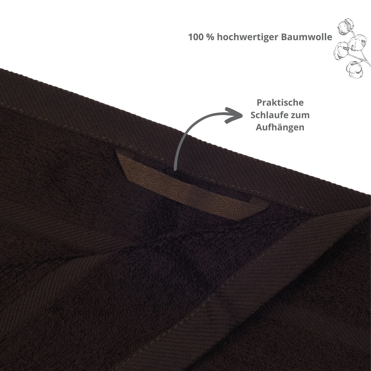 liebling Gästehandtuch Borkum, 100% Baumwolle, mit günstig online kaufen