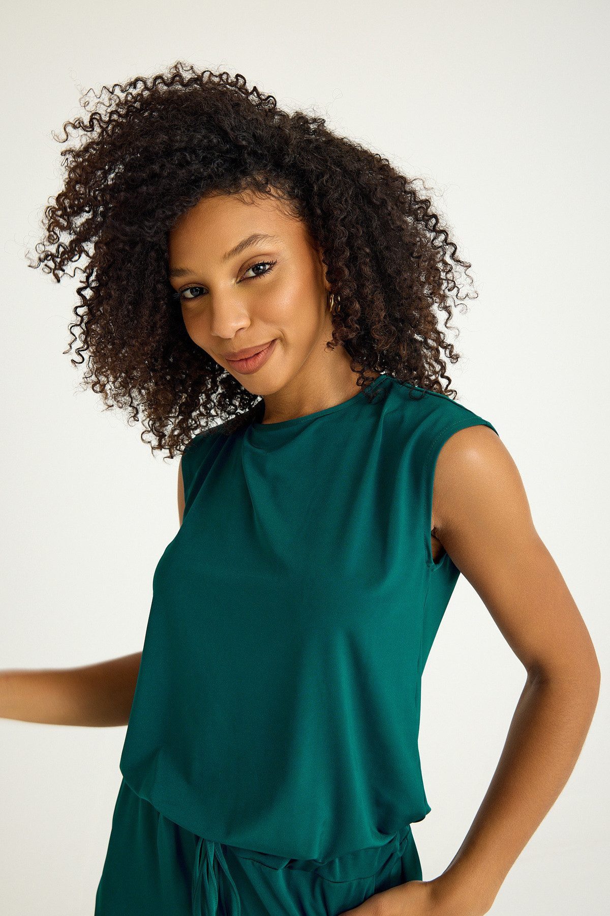 fashionshowcase Overall Overall Eleganter Damen Jumpsuit aus Stretch-Jersey günstig online kaufen