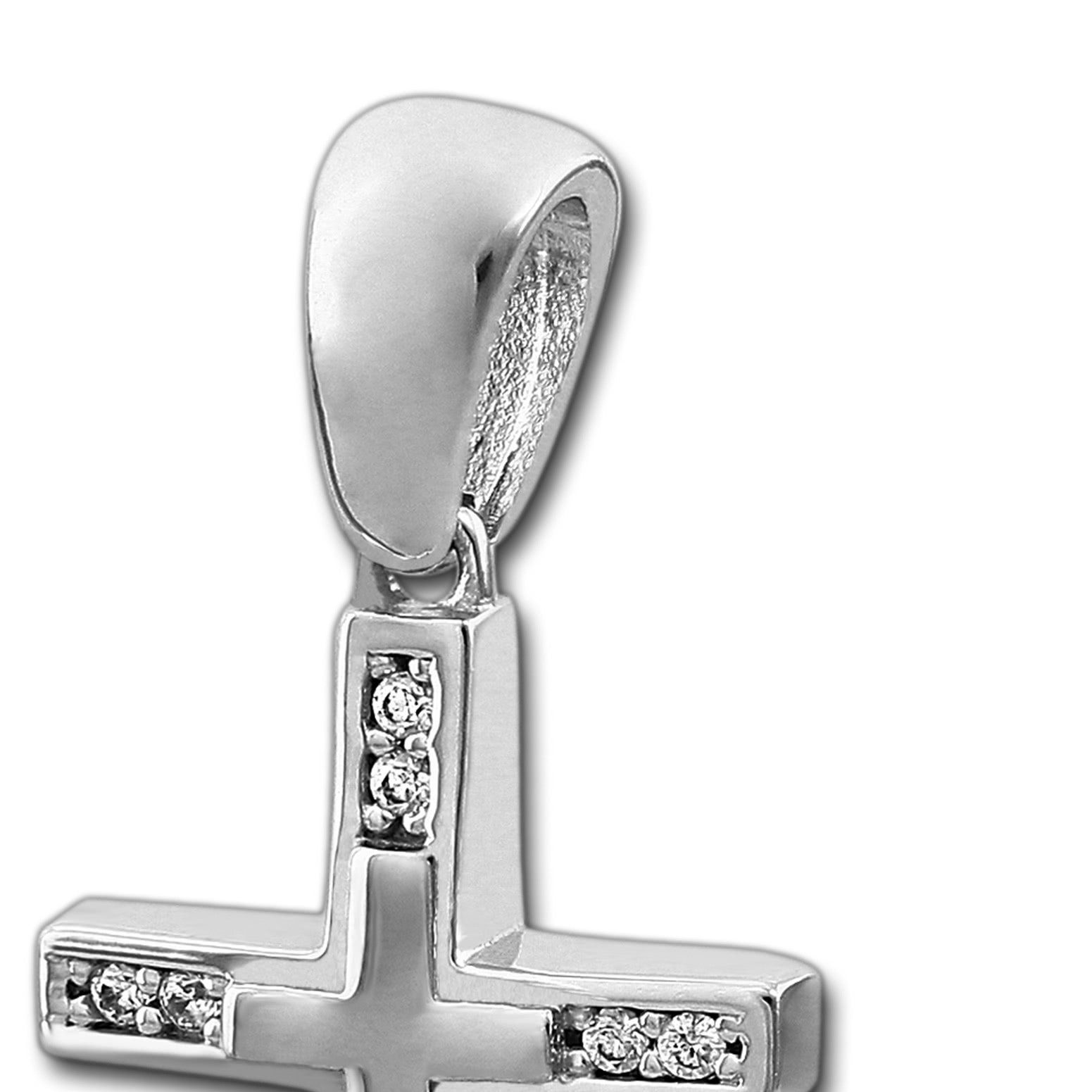 SilberDream Kettenanhänger SilberDream Kreuz Kettenanhänger Zirkonia Damen günstig online kaufen