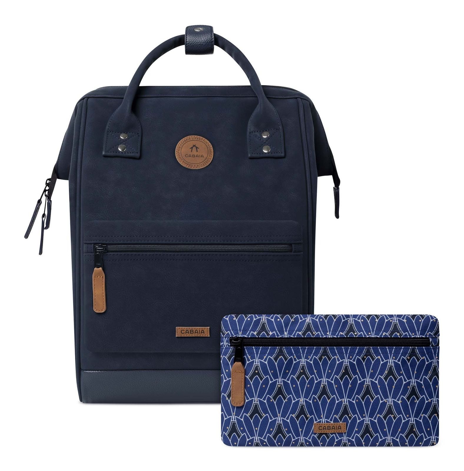 CABAIA Rucksack Vegan Nubuck Backpack (Set, günstig online kaufen