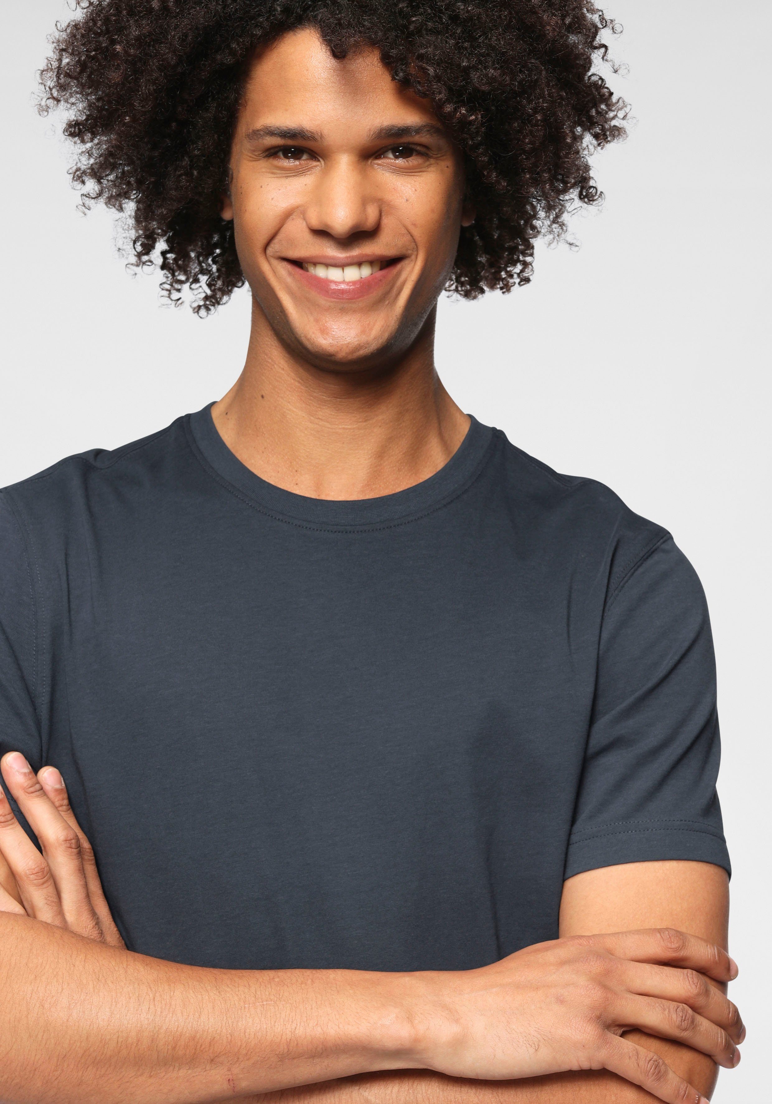 OTTO products T-Shirt »GOTS zertifiziert – aus Bio-Baumwolle« Kurzarm, Basic, aus Single Jersey, aus 100% Baumwolle