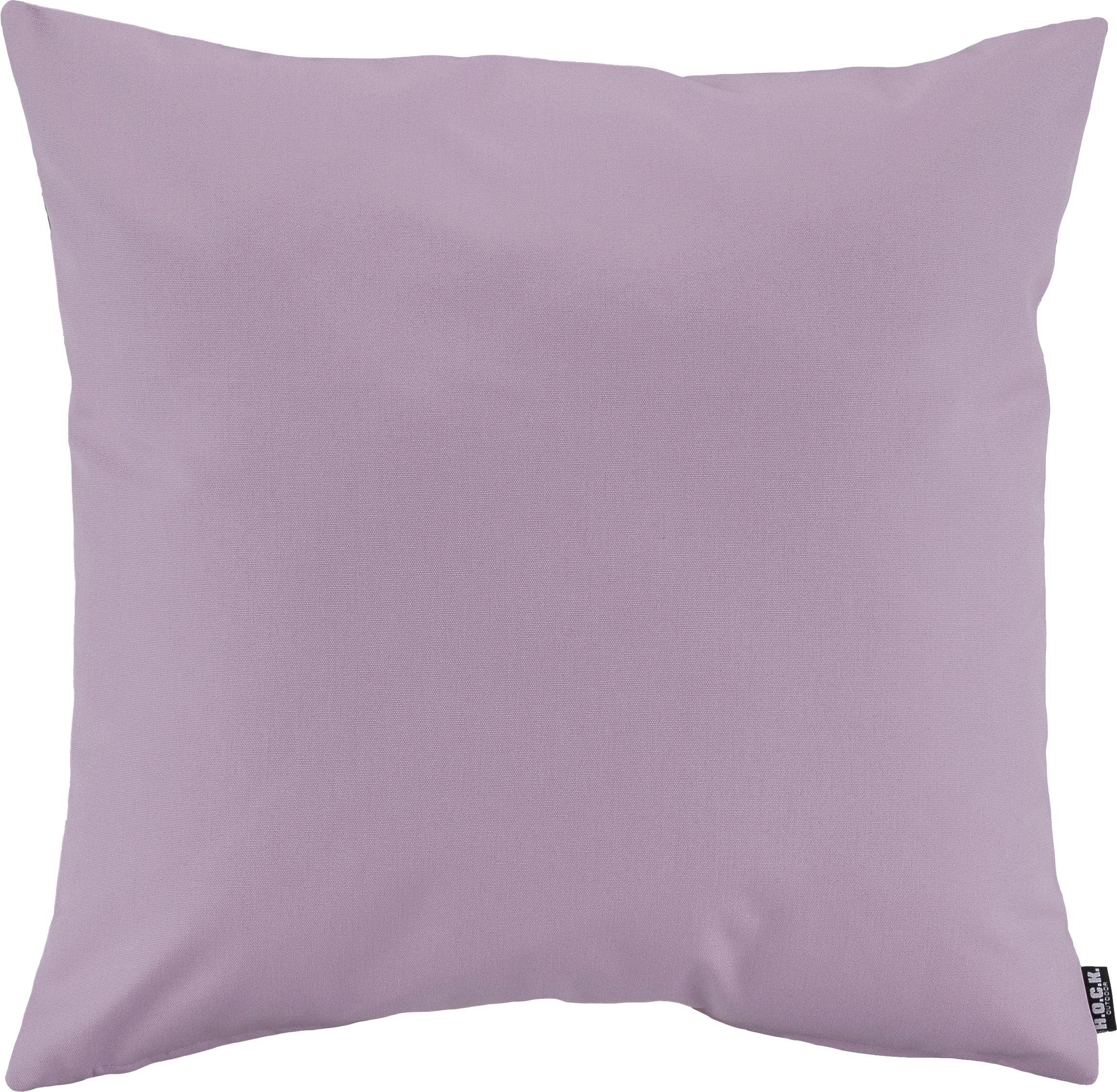 H.O.C.K. Dekokissen Classic Uni, wasser- und schmutzabweisend, Kissenhülle mit Füllung, 1 Stück