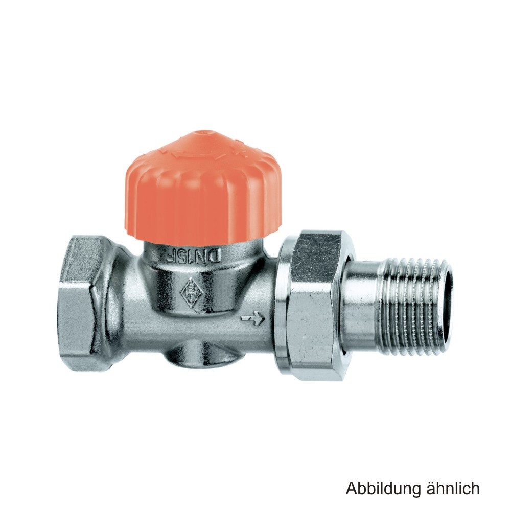 IMI Heimeier Heizkörper HEIMEIER Thermostat-Ventilunterteil Eclipse, Durchgang, verkürzt, DN15