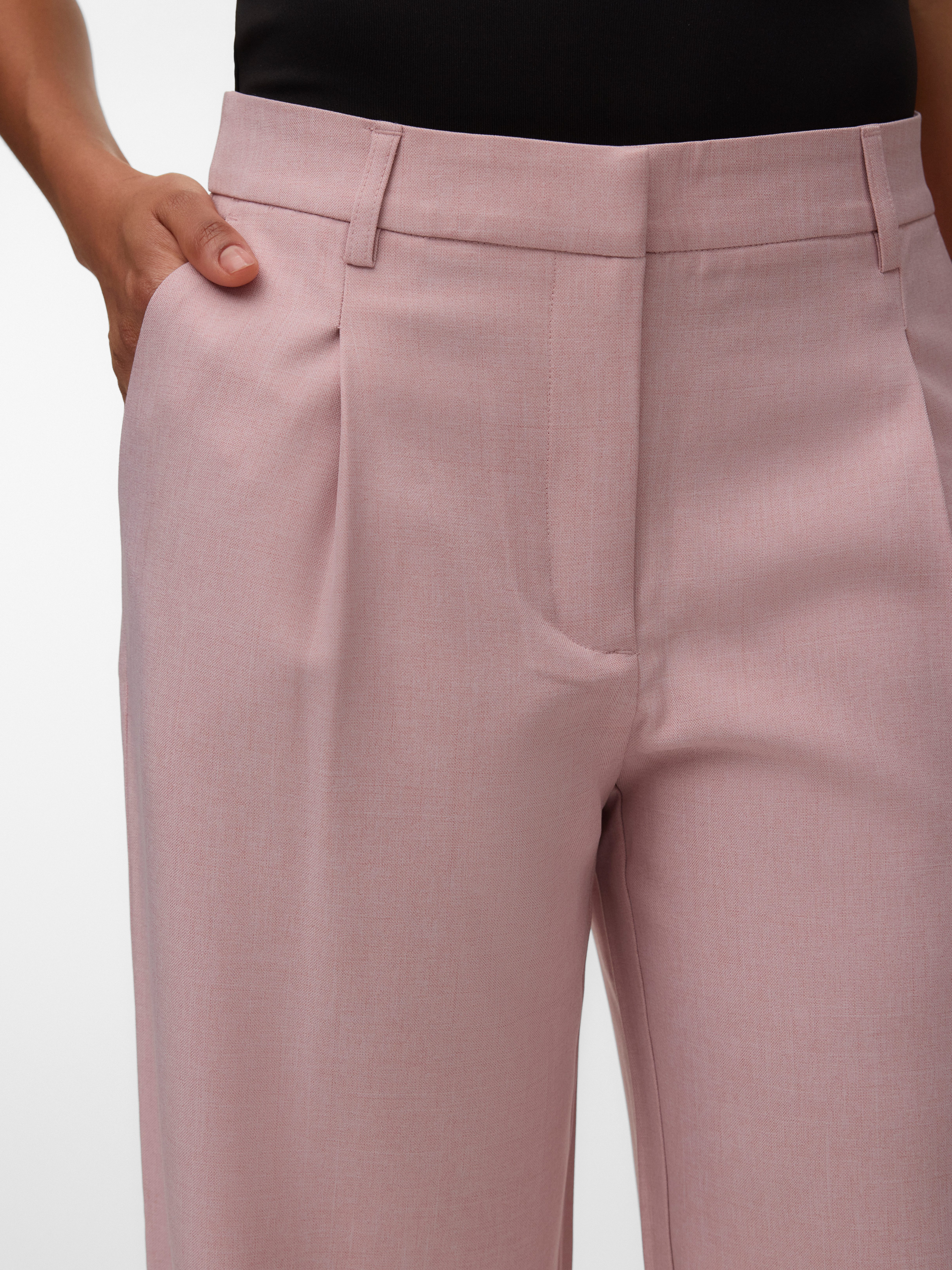 Vero Moda Anzughose VMCASSIDY MW WIDE PANT NOOS Materialmix