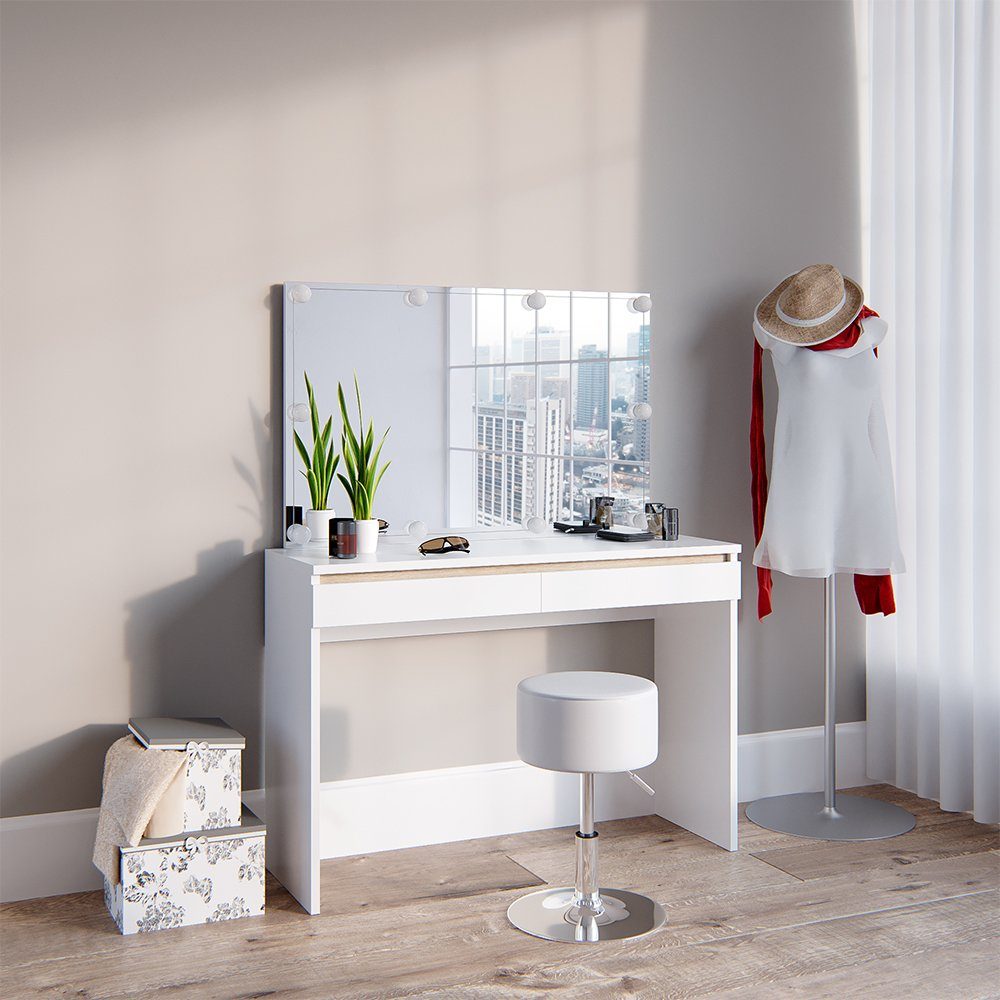 Vicco Schminktisch Emma, Weiß, 120 cm günstig online kaufen