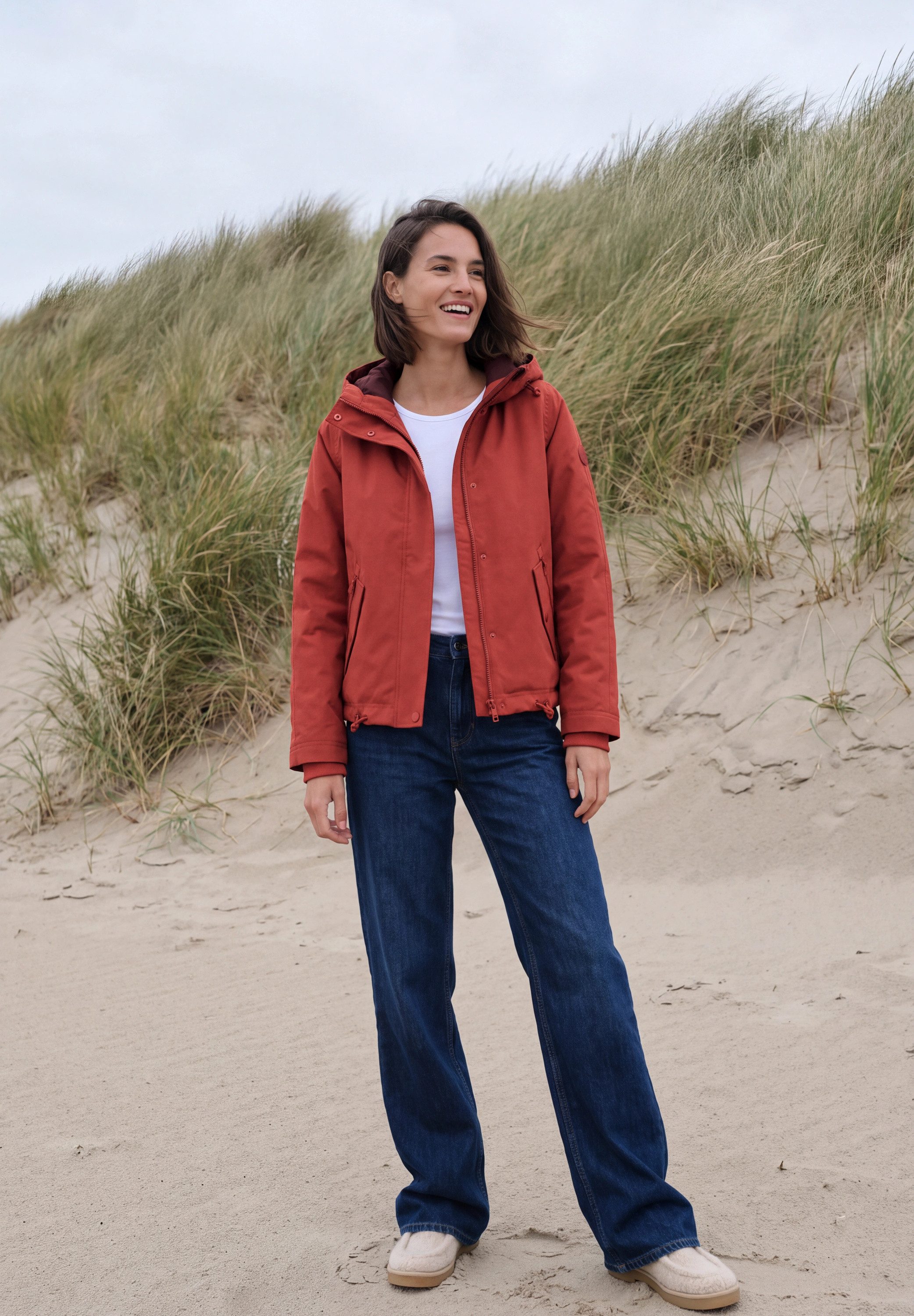 CECIL Blouson 2-in-1 Jacke mit Steppwesten-Inlay / Kapuze – Bild 3 von 5