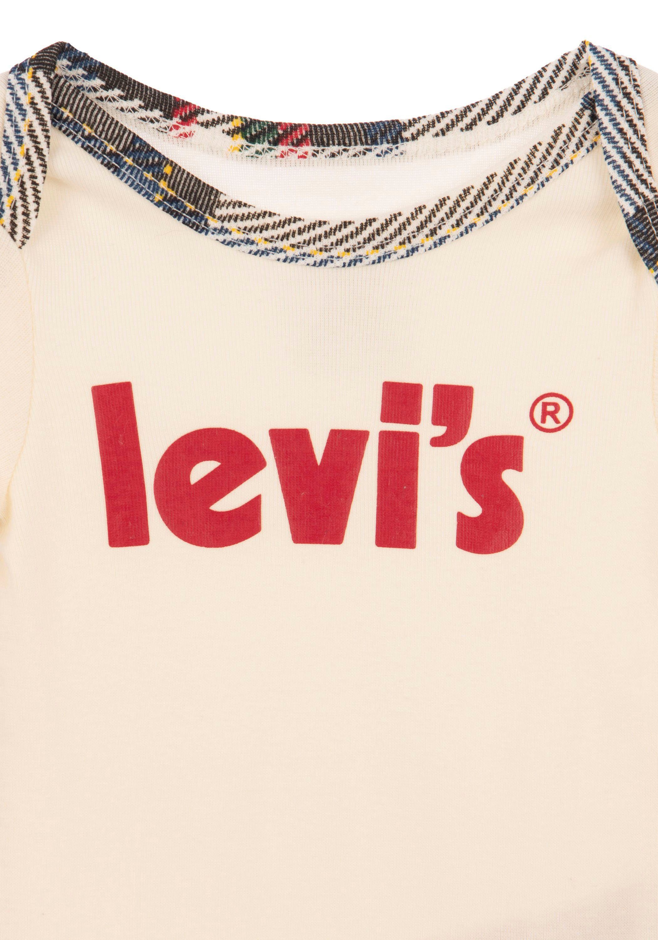 Levi's® Kids (Set, 4PC BLANKET Erstausstattungspaket LEVIS UNISEX HOLIDAY SET 4-tlg)