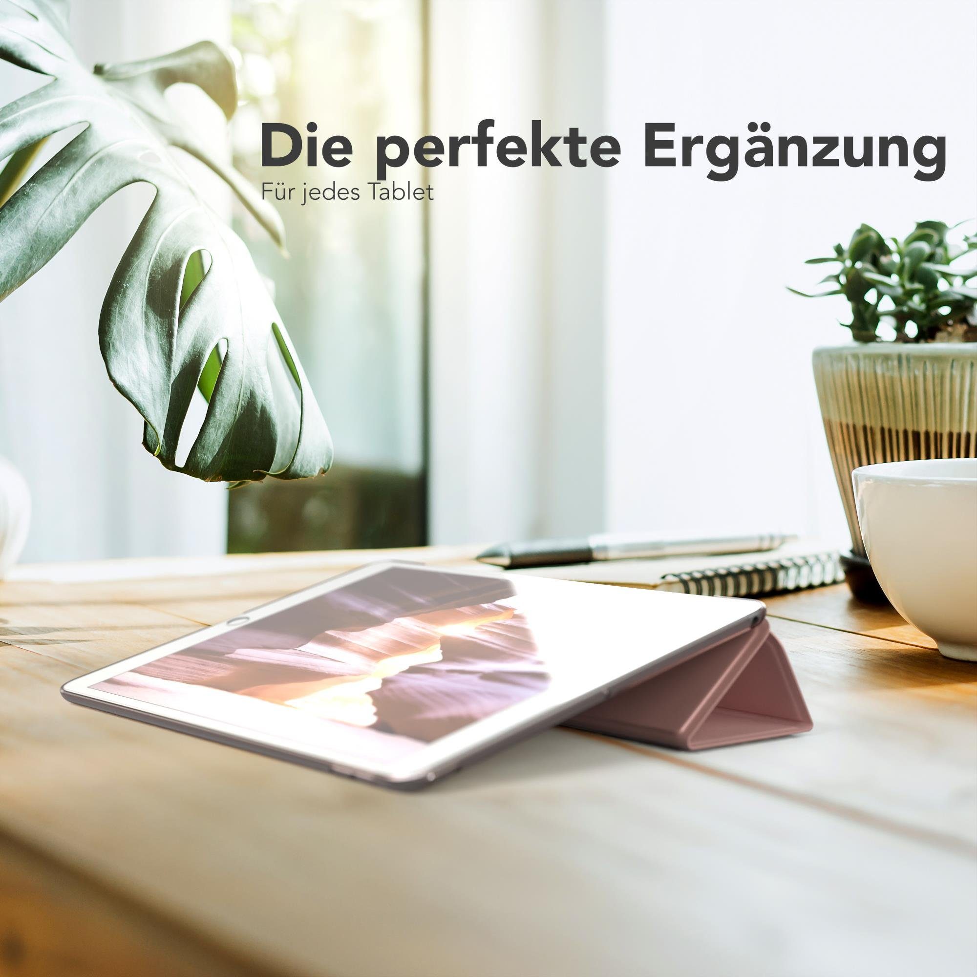 EAZY CASE Tablet-Hülle Smart Case für Apple iPad Air 3. Gen. 10,5 Zoll, Tablet Case Smartcase Hülle mit Sleep Wake Up Funktion Etui Roségold